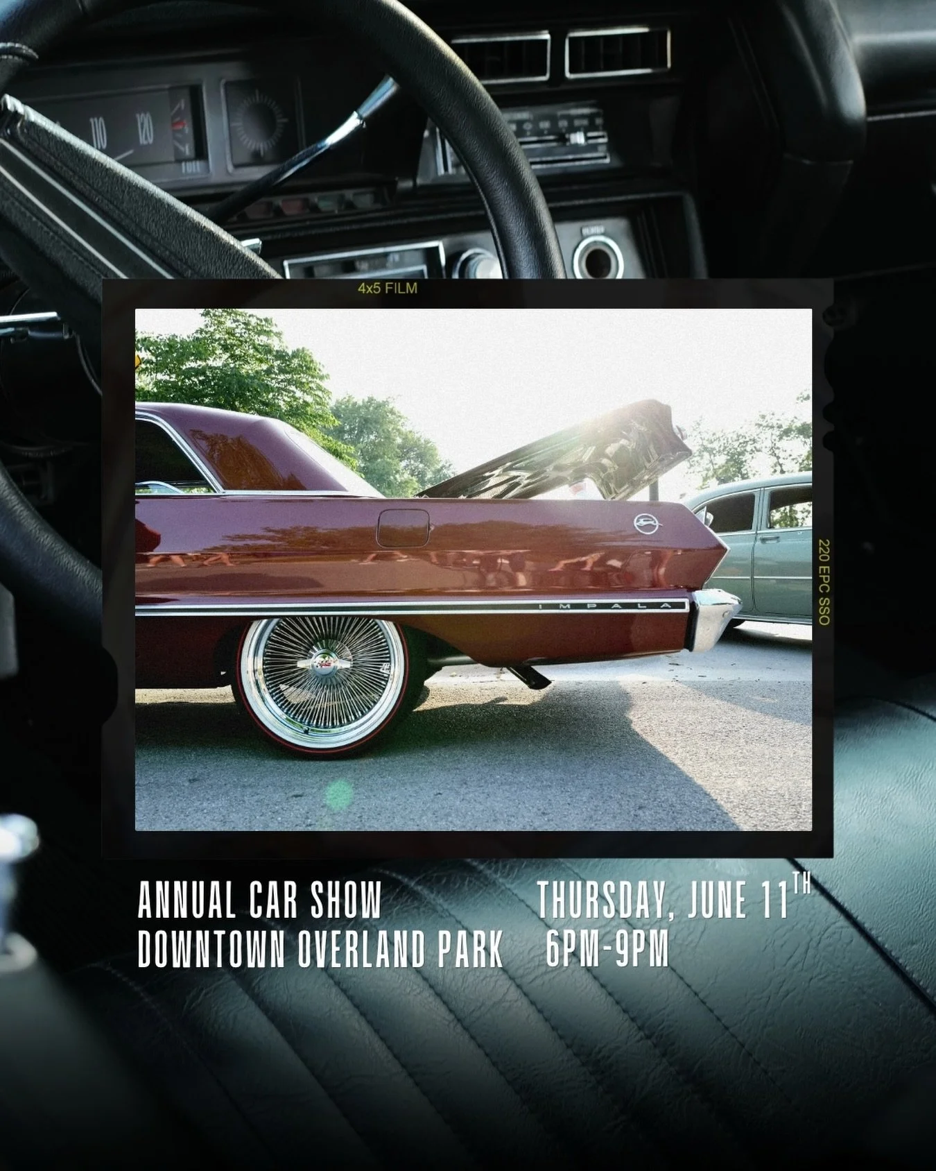 Tomorrow is the day! ⚡️🍻🎸

Join us in Downtown Overland Park for our annual Car Show, featuring the largest collection of vehicles we&rsquo;ve ever hosted! 

From timeless classics to modern favorites, you&rsquo;ll find incredible cars, live music,