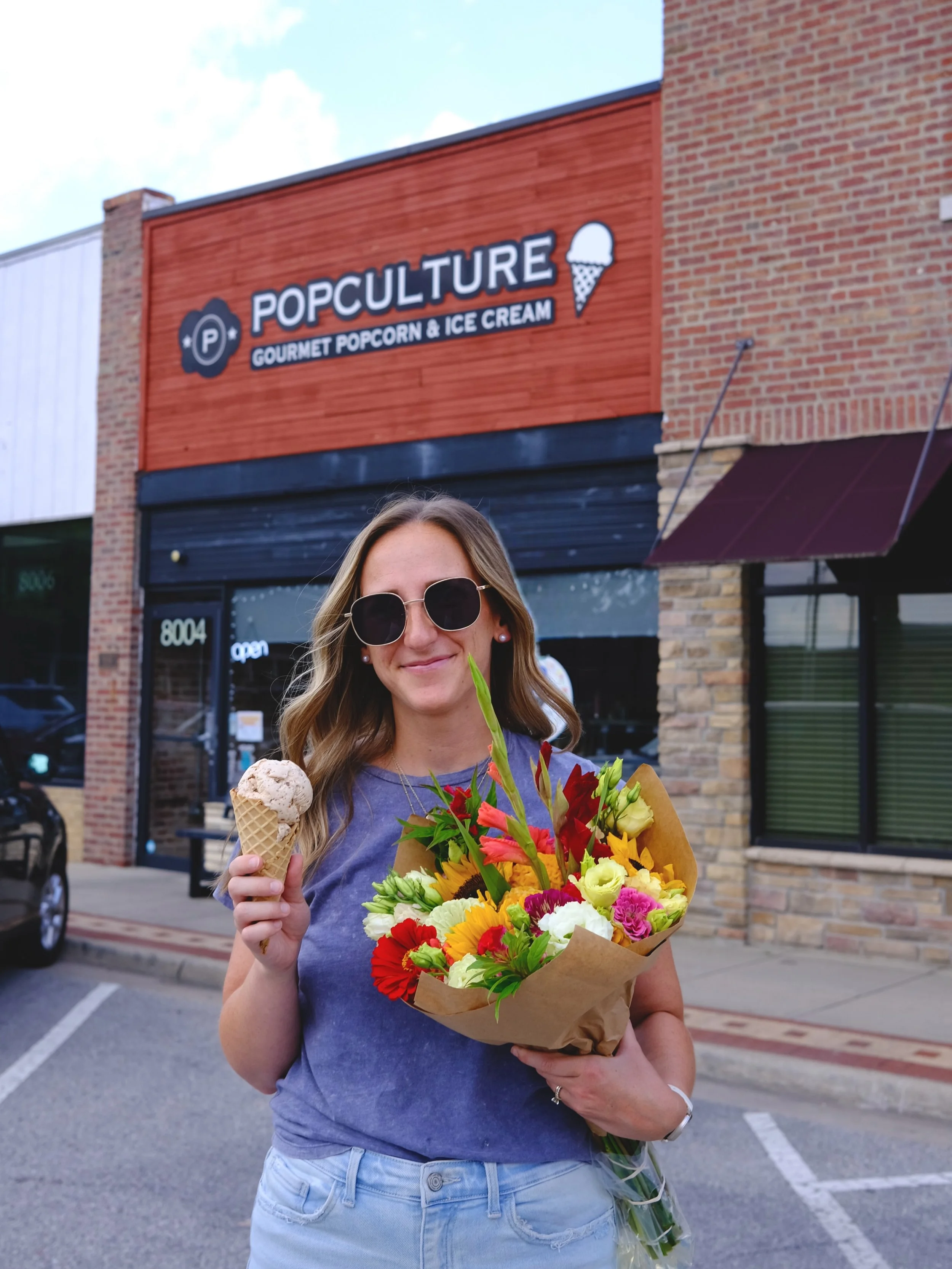 Today is National Ice Cream Day and the perfect day to beat the heat with something sweet! 

🍨 @flyingcowgelato &ndash; Authentic gelato
🍦 @popculturegourmetpopcorn &ndash; A classic cone
🥧 @theuppercrust &ndash; Pie &agrave; la mode
🍫 @stranghal