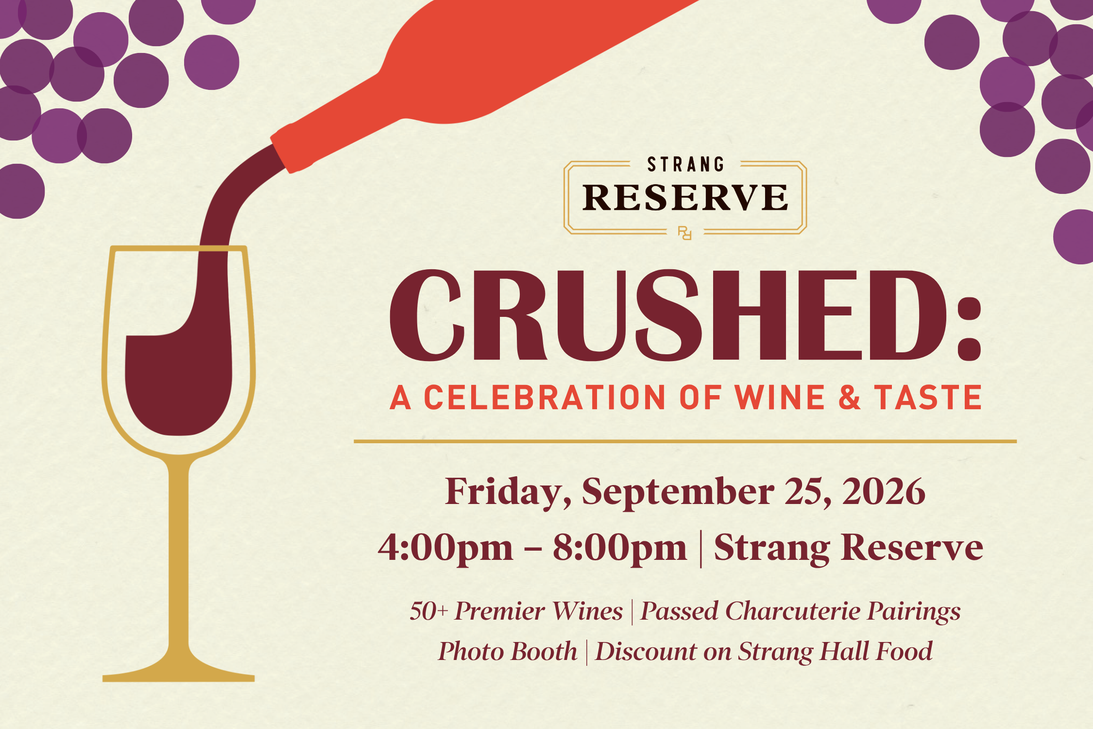 CRUSHED: A Celebration of Wine & Taste