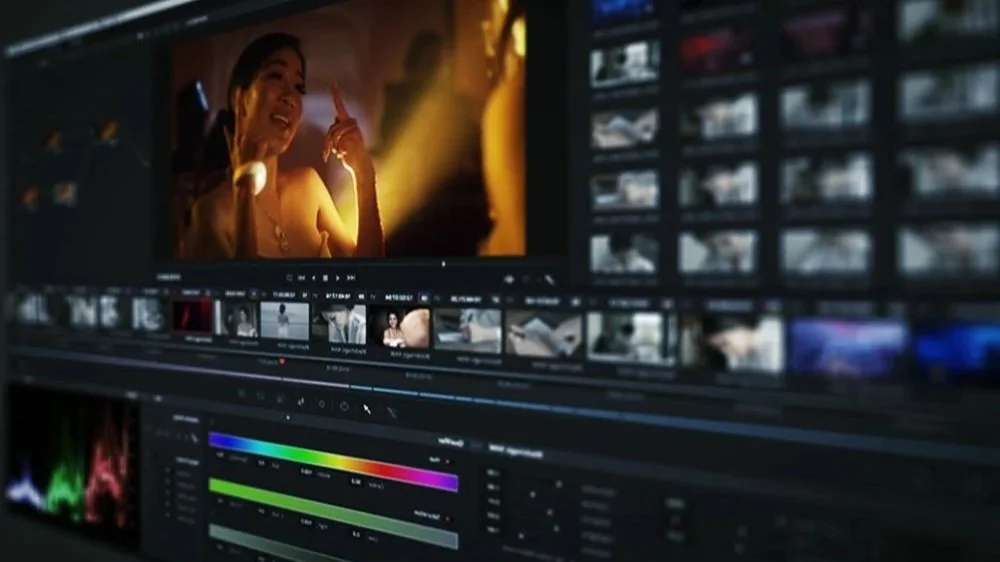 Editing software timeline