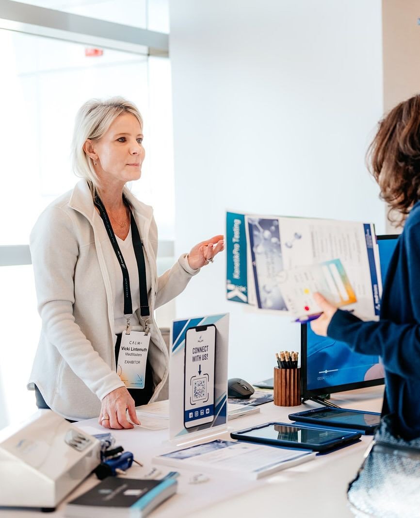 Big wins for @mastertheartofhealing at @nubioagewellnessnetwork&rsquo;s CALM Conference! 

Lynsey &amp; Co had the honor of supporting their debut by curating custom swag, crafting a marketing strategy, and handling key event logistics to ensure a se