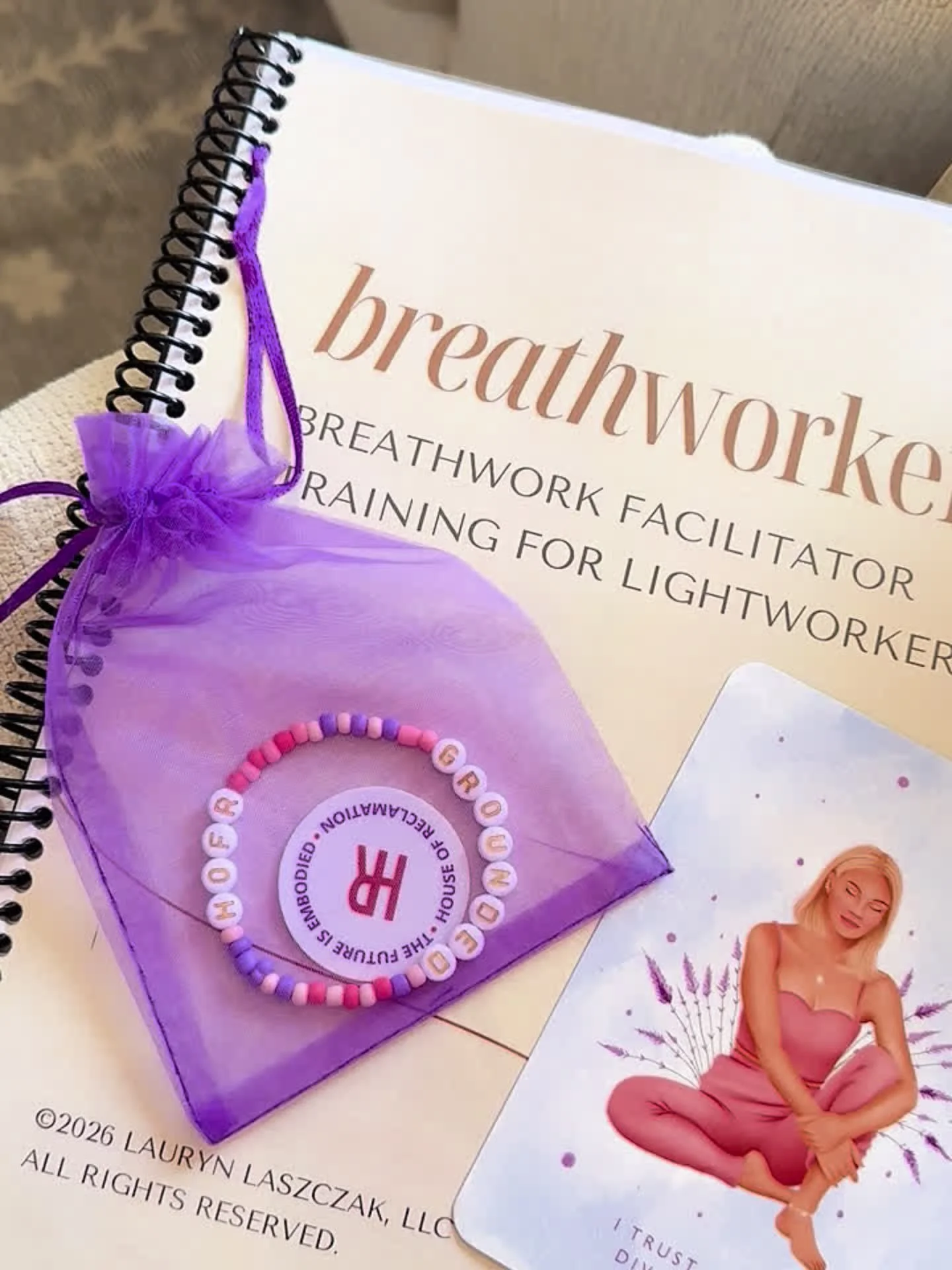 This spring, I had the absolute honor of participating in @slowwithlo&rsquo;s second Breathworker Facilitator Training.⁠
⁠
It was a full-circle moment in more ways than one.⁠
⁠
A couple of years ago, I had the opportunity to help produce Lauryn&rsquo