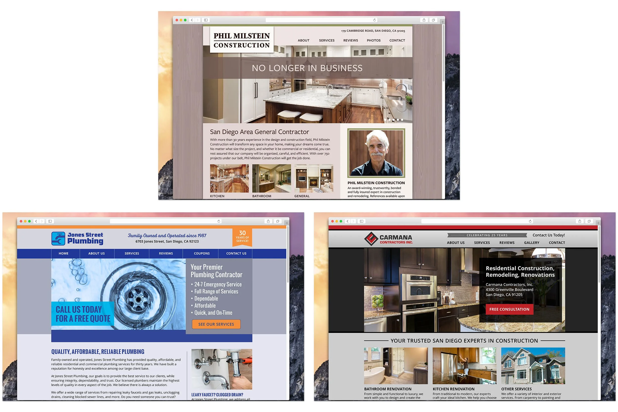 Contractor Websites / Design & Layout / Grace and Frankie (Series) / © Netflix