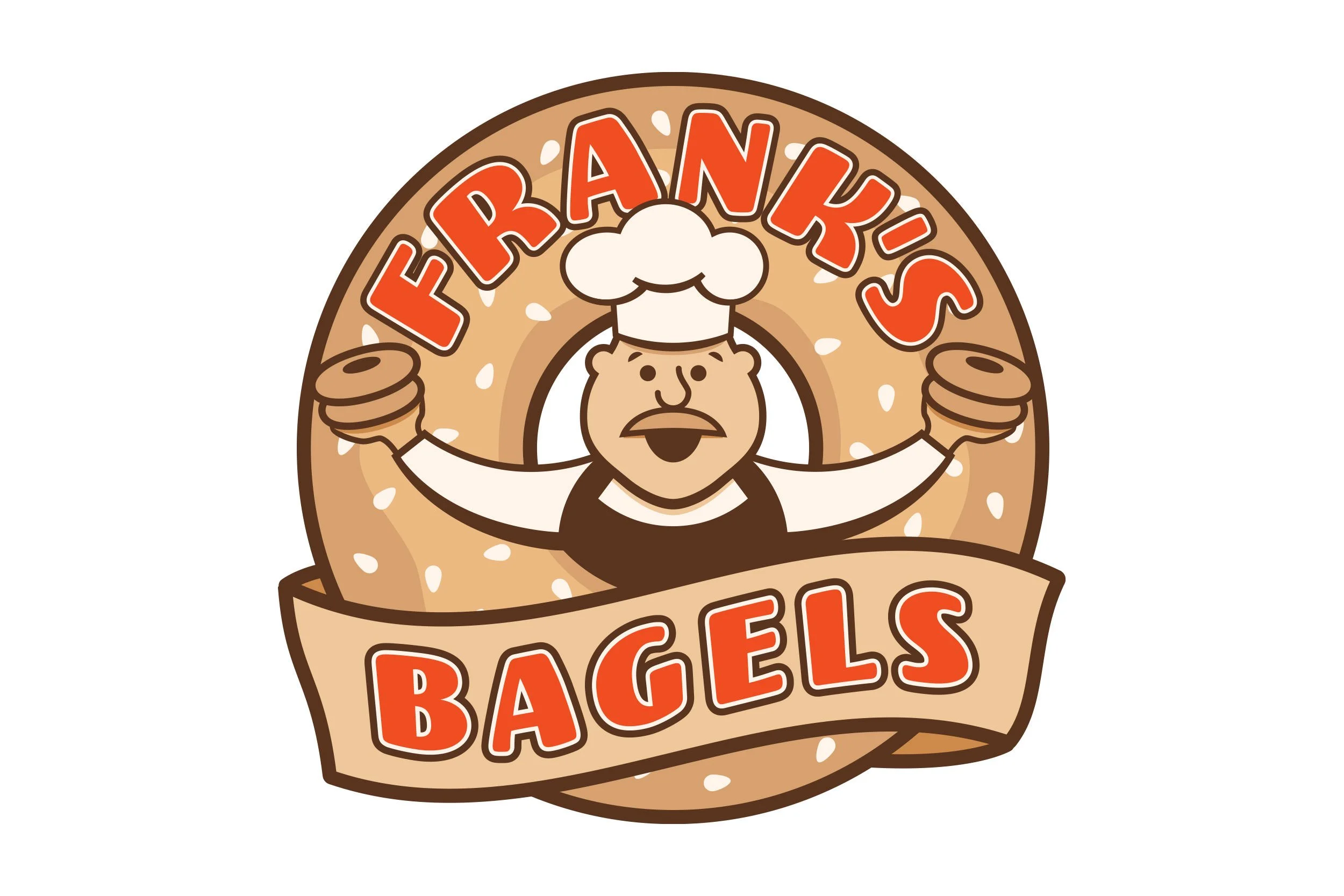 Bagel Shop Logo / Illustration & Design / Grace and Frankie (Series) / © Netflix