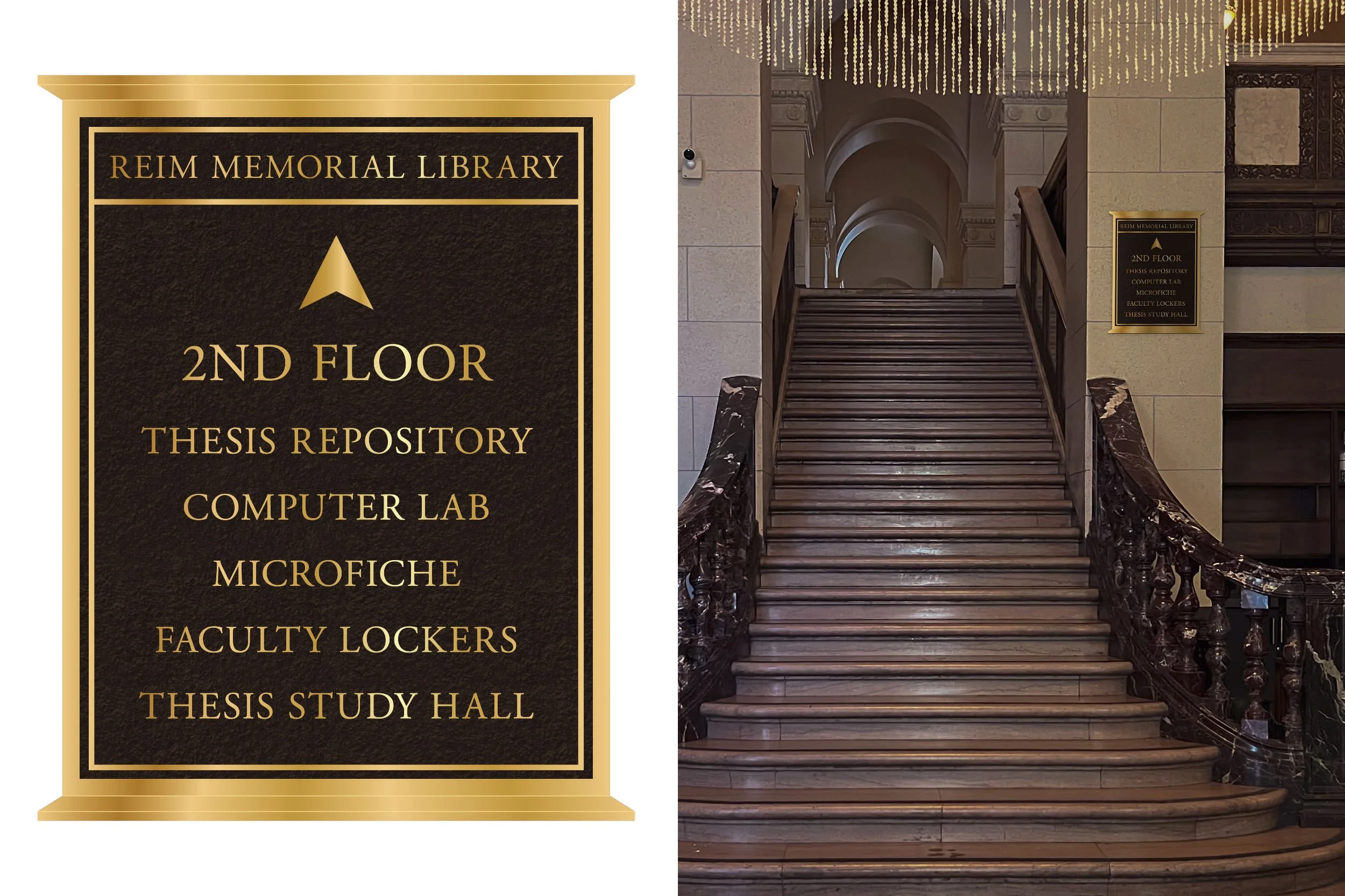 Library Directory Sign / Design / The Company You Keep (Series) / © 20th Television