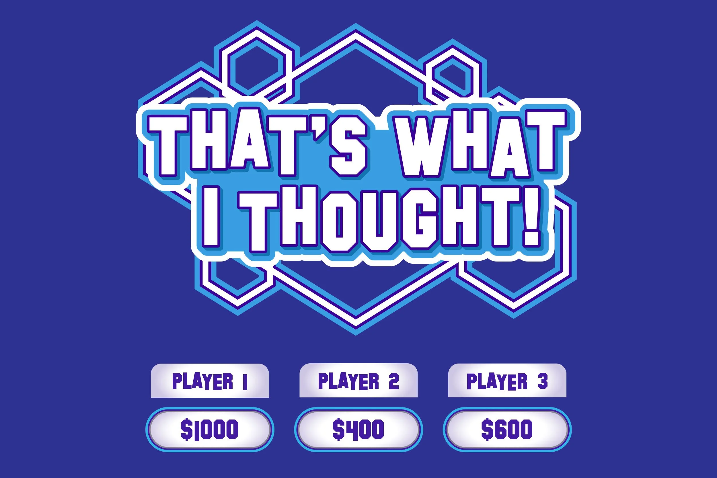 Game Show Signage / Design / Experian (Commercial) RESET Content