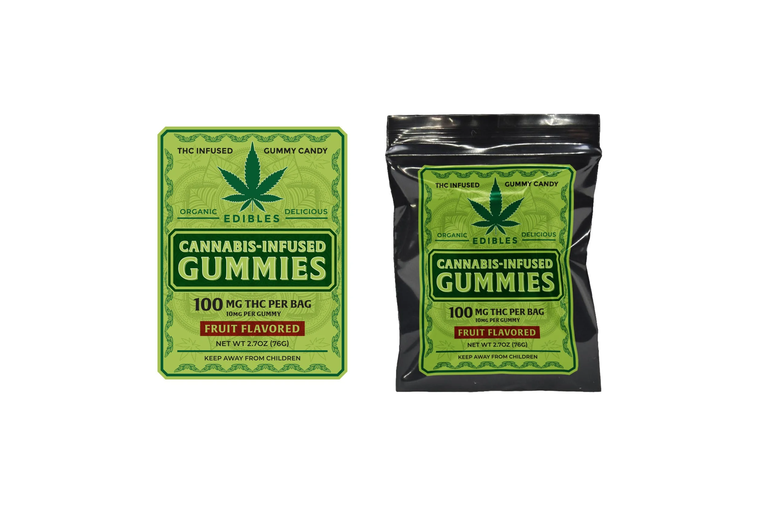 Cannabis Gummies Packaging / Design & Layout / Grace and Frankie (Series) / © Netflix