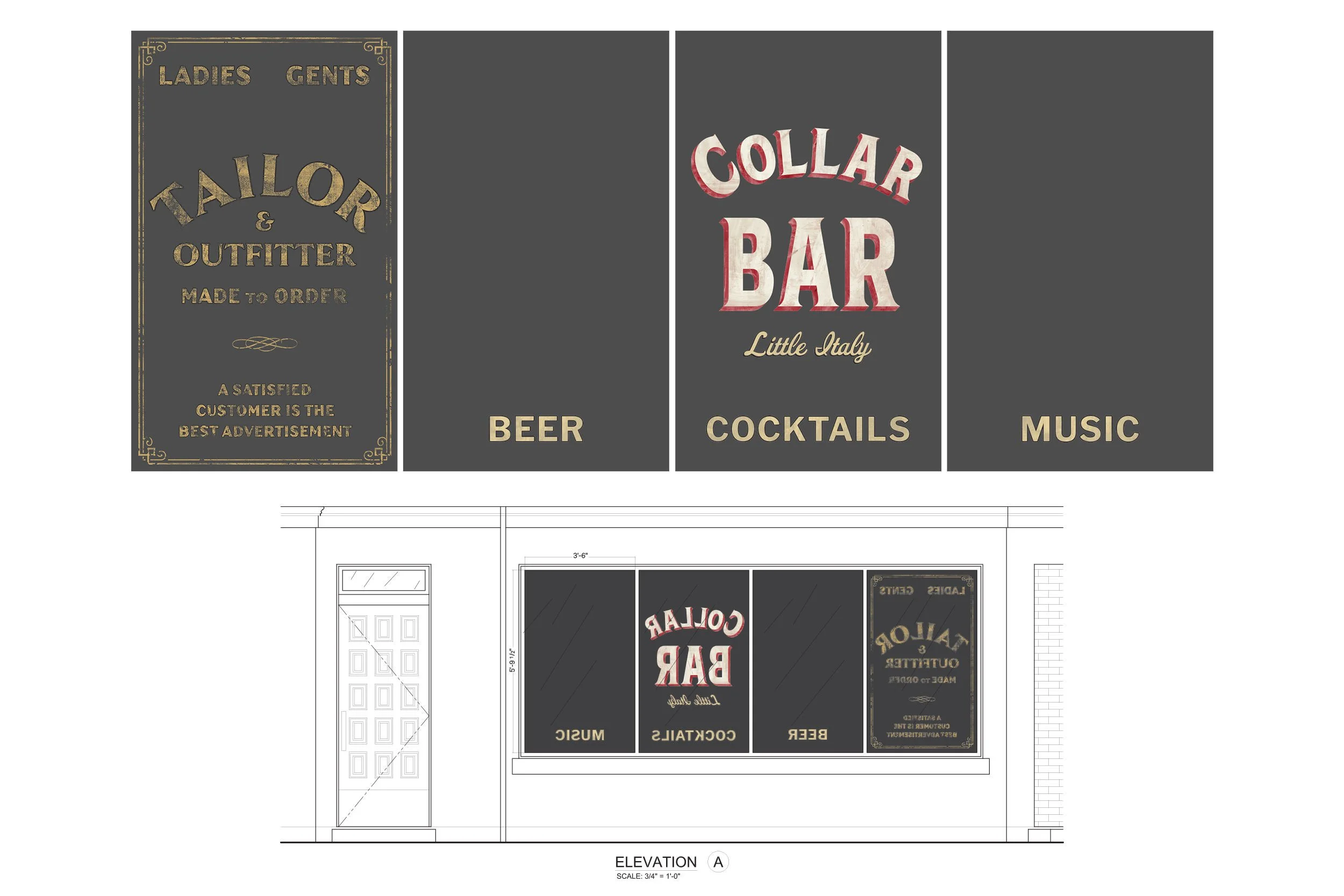 Bar Vinyls / Design & Layout / The Company You Keep (Series) / © 20th Television