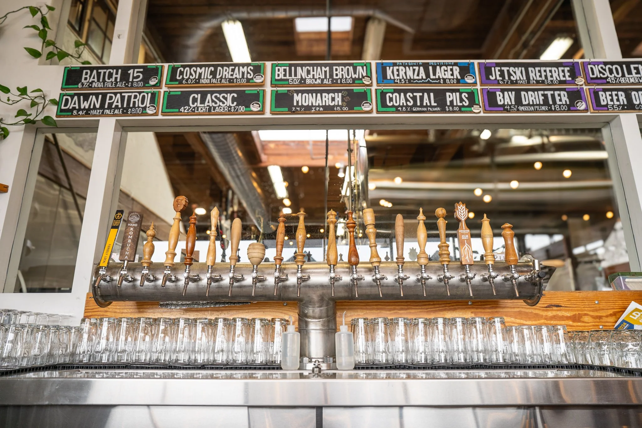 Organic brewery, Aslan Brewing, in Bellingham, Washington
