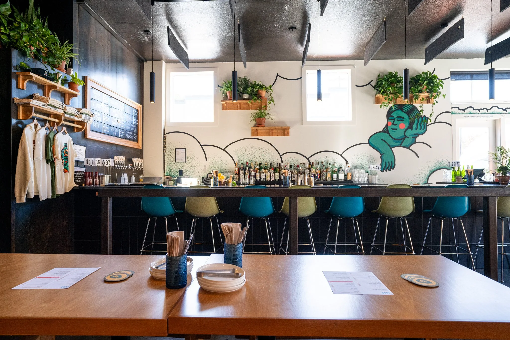 Interior of Restaurant