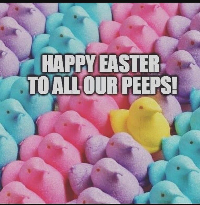 Happy Easter everyone! May you eat all the chocolate you could ever imagine!