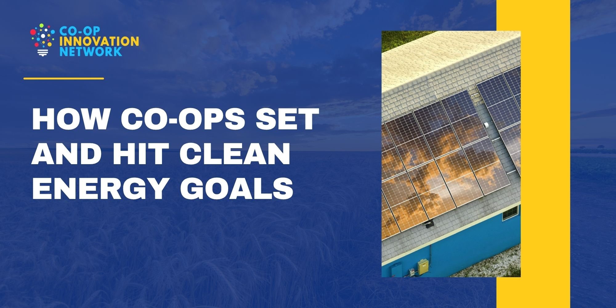 How Co-ops Set and Hit Clean Energy Goals
