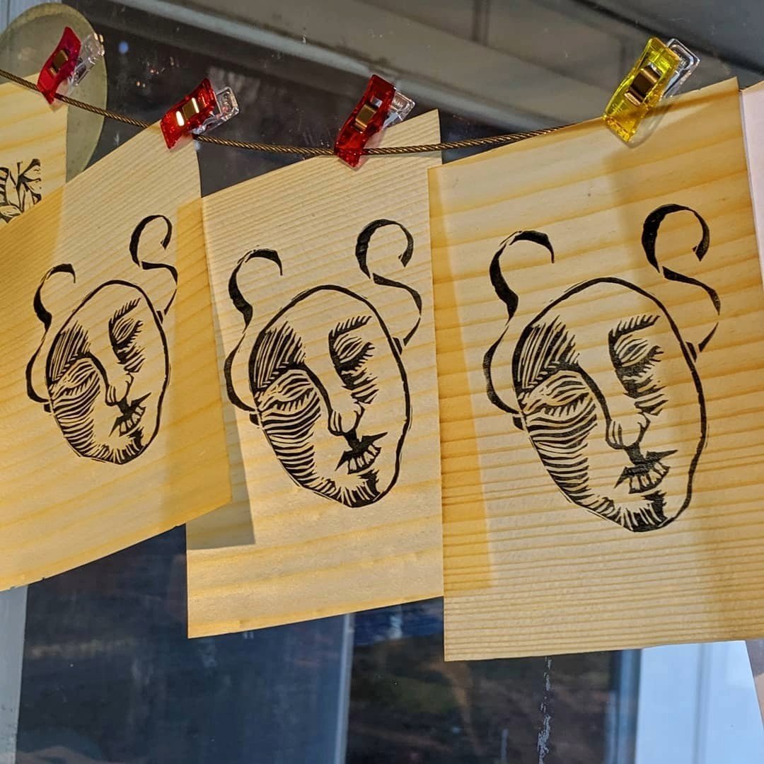Intro to Linoleum Block Printmaking with Artisan Kit White (for Kids)