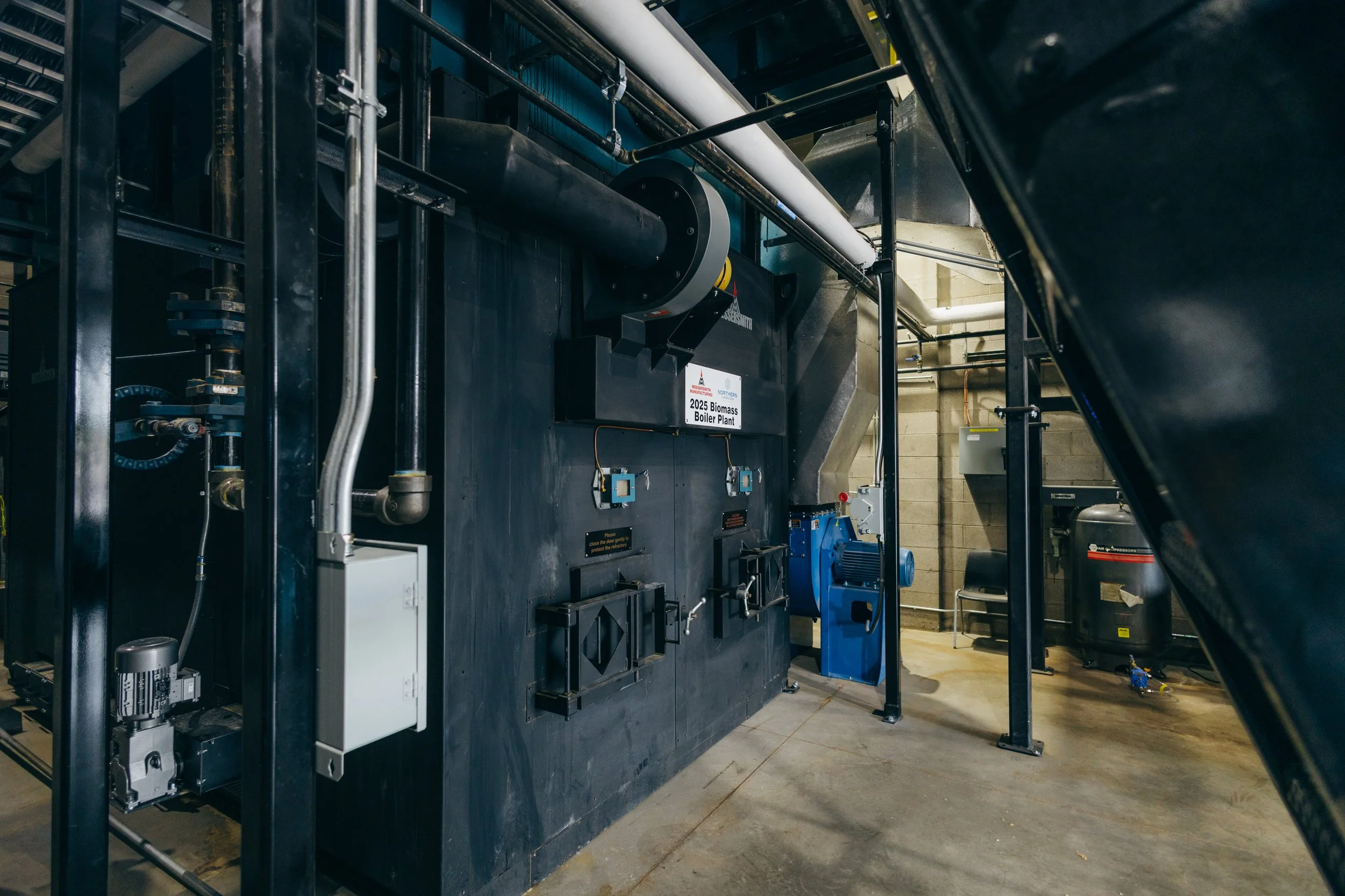 Wood Fired Forced Air Furnace