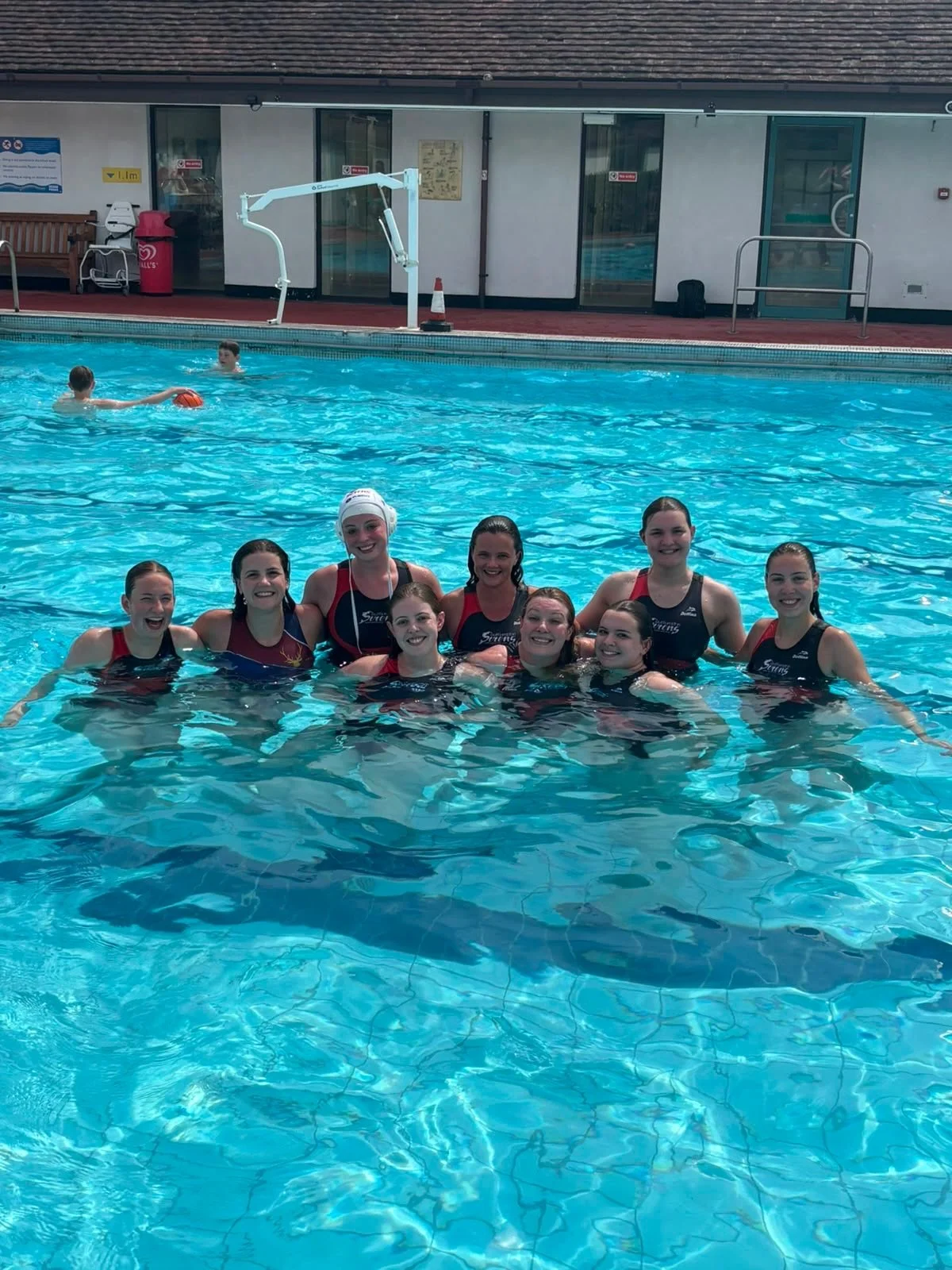 Sirens had SO much fun at Faversham&rsquo;s tournament! And they WON every match, to win the women&rsquo;s division🏆🥇 Thank you @favershamwaterpolo !!🤽&zwj;♀️