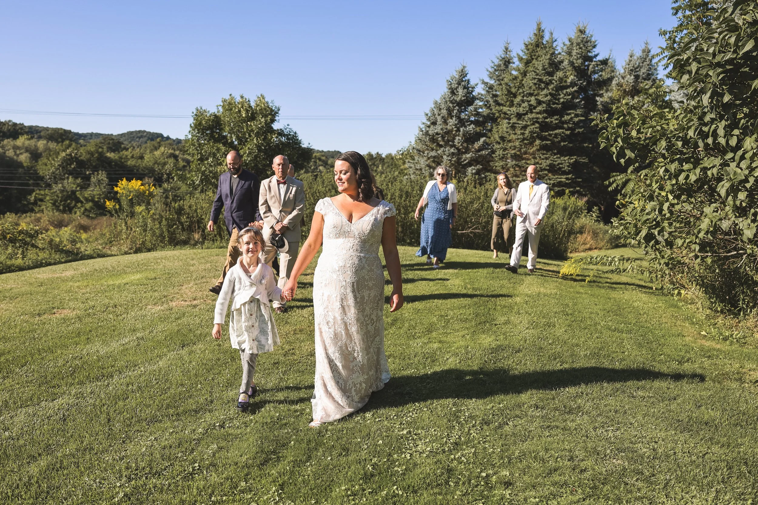 Enjoying the back pastures at Springdale