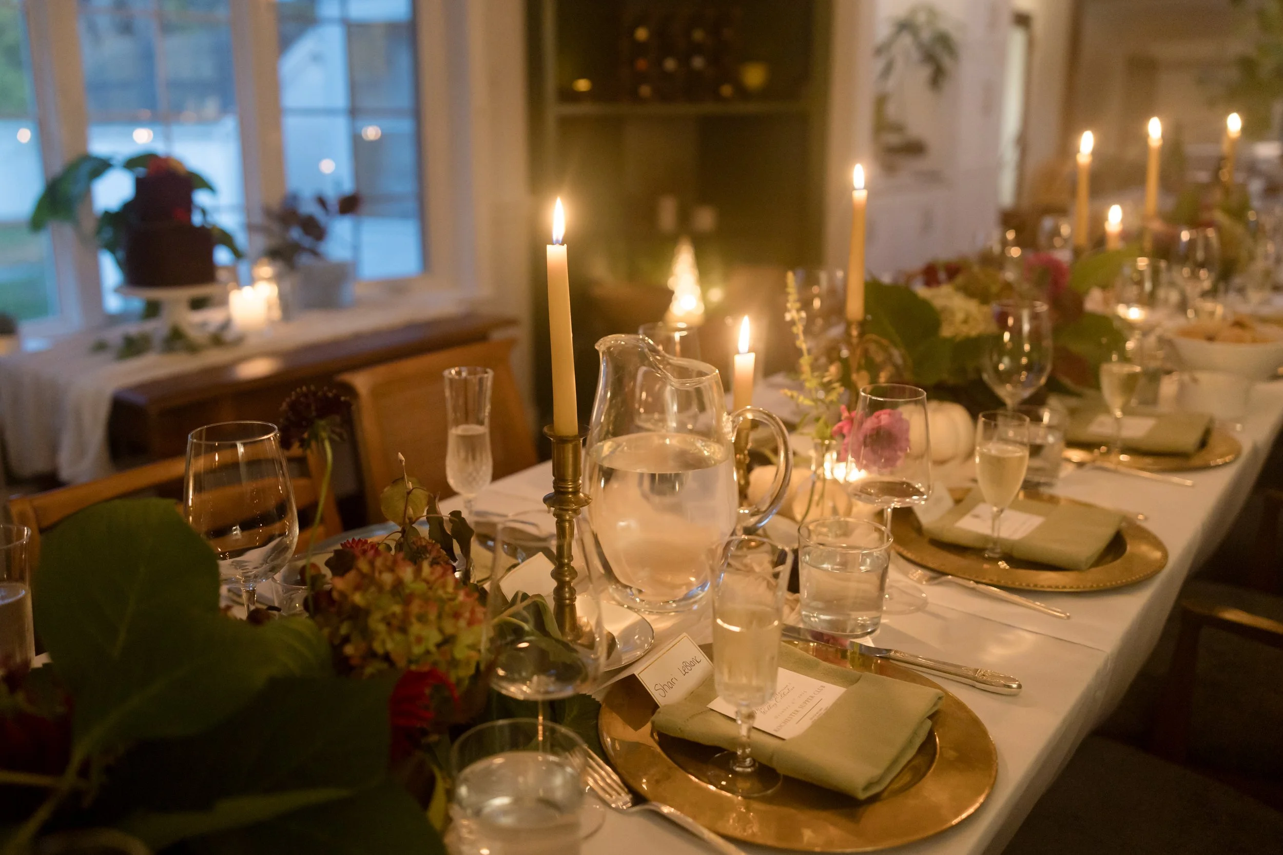 Candlelit Dining Room
