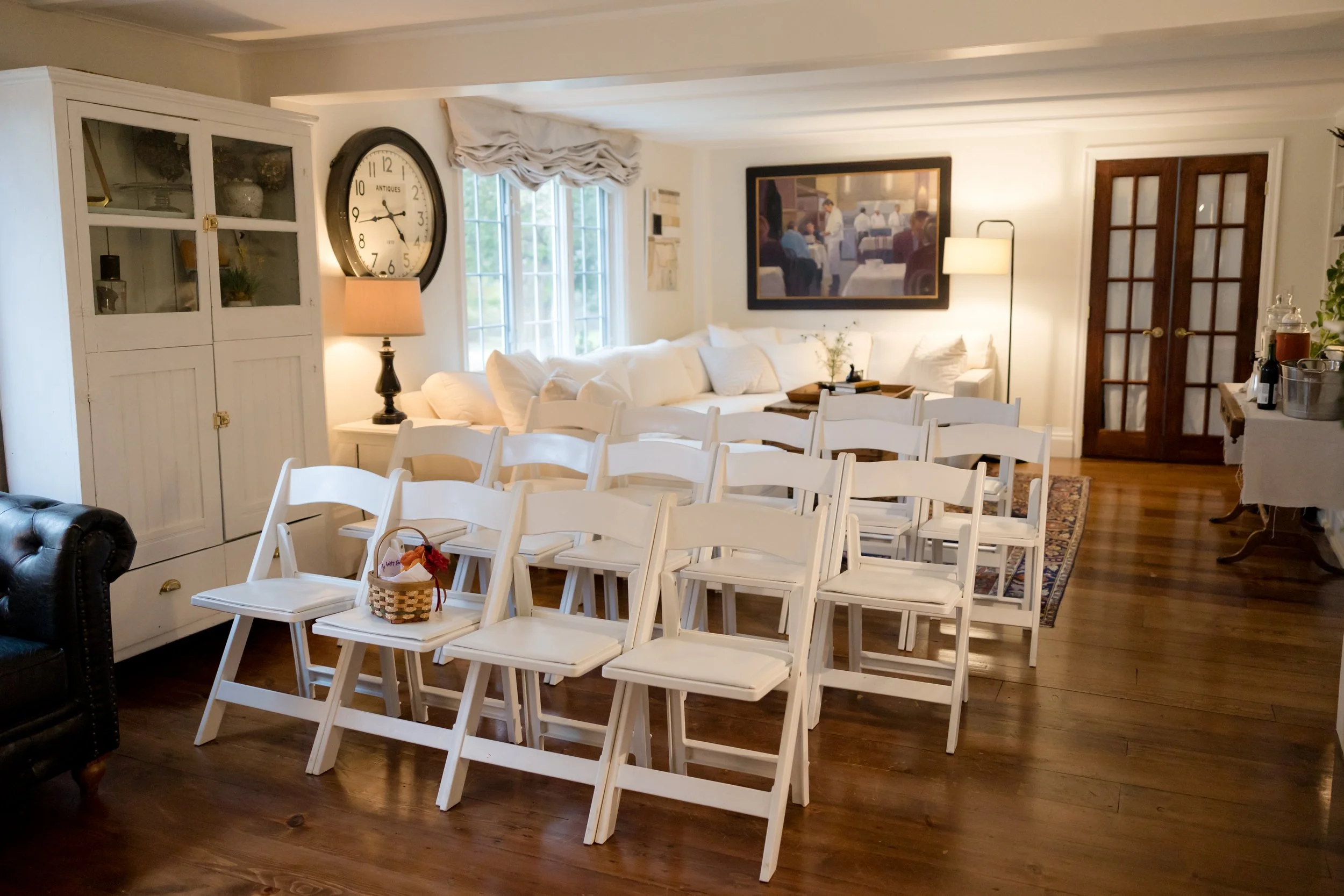 Great room set for a wedding