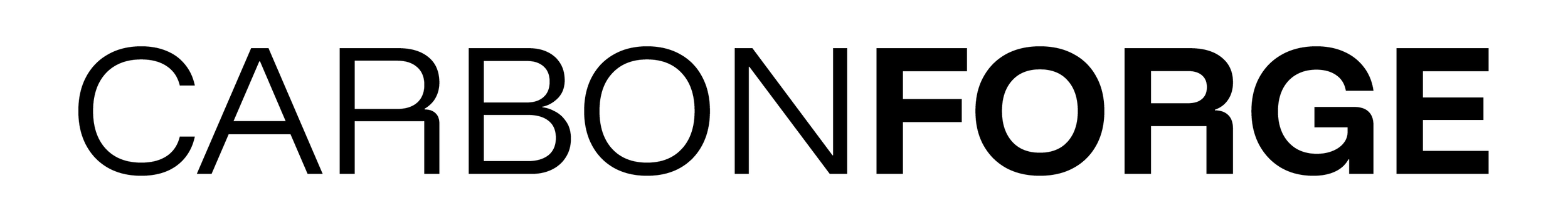 carbon forge logo