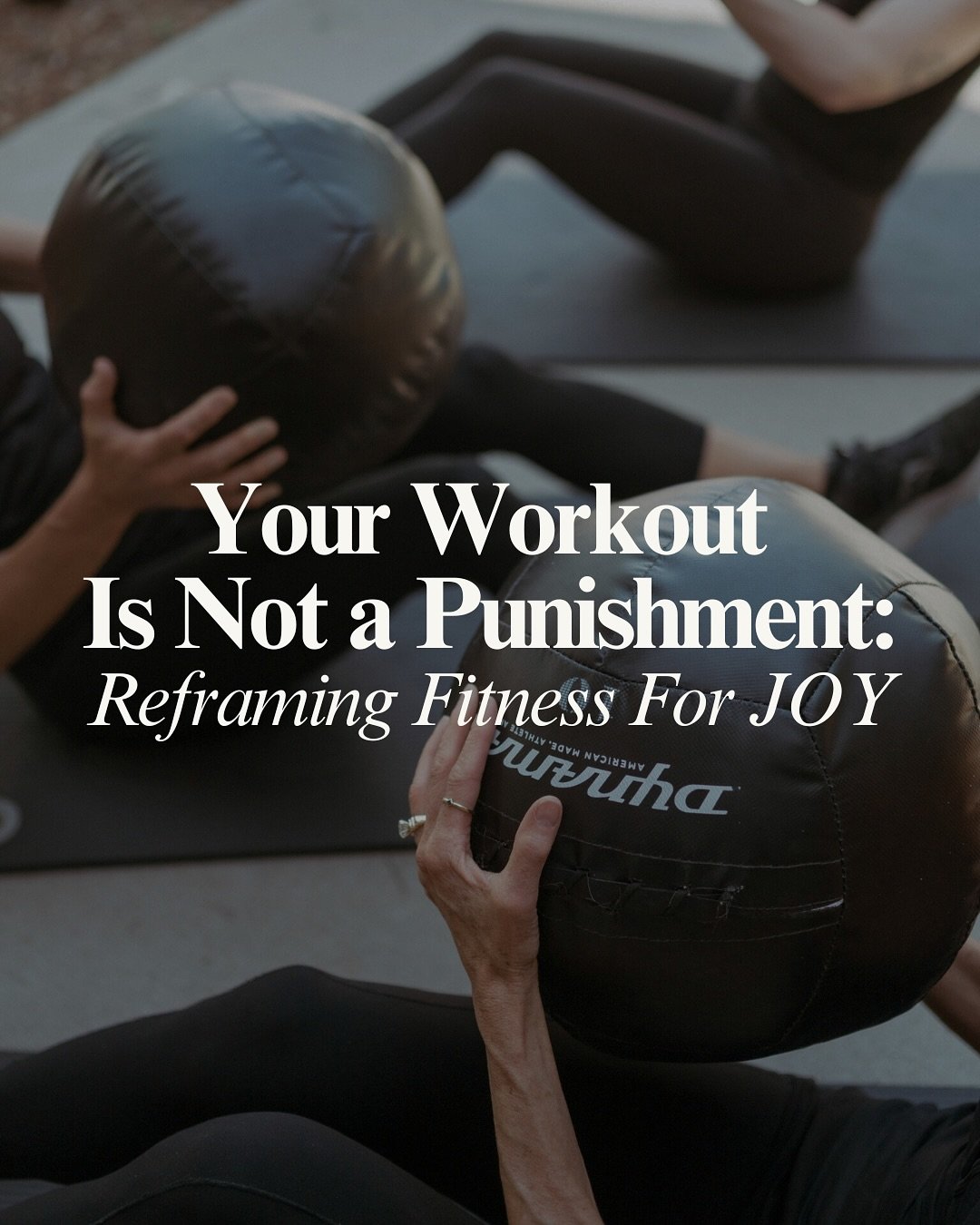 We&rsquo;ve all had that thought&hellip;
&ldquo;I need to work this off.&rdquo;
&ldquo;I&rsquo;ve been so bad lately.&rdquo;
&ldquo;I have to undo the weekend.&rdquo;

But here&rsquo;s the truth:
Your workout is not a punishment.

At Reps &amp; Resto