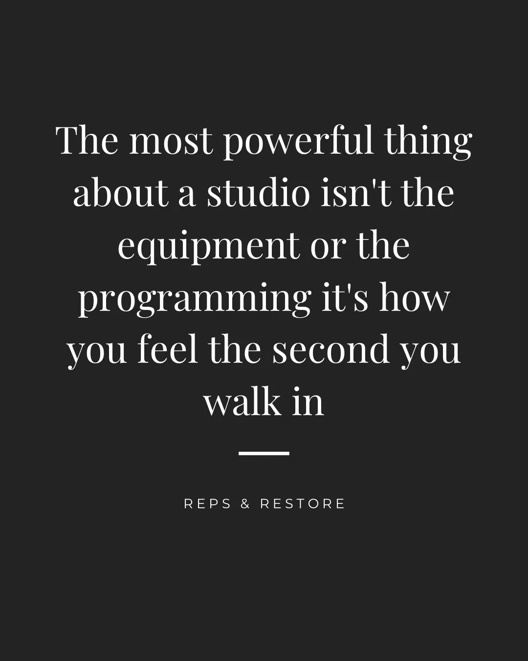 We care about the workout.
But we care even more about how you feel when you&rsquo;re here.

Seen. Supported. Stronger than when you walked in.

That&rsquo;s the standard.