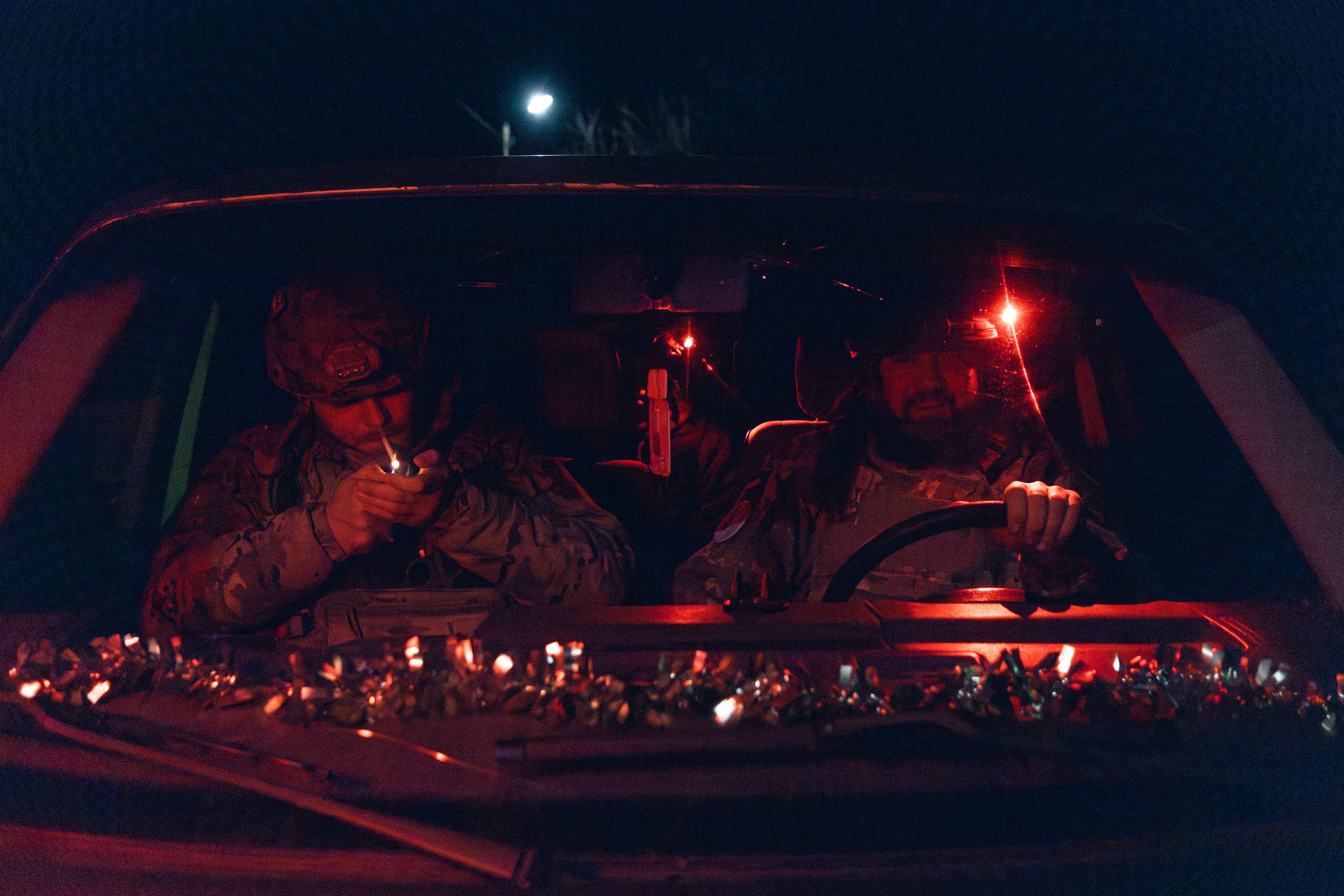 "New Year’s Eve on the frontline" by Mariia Taran