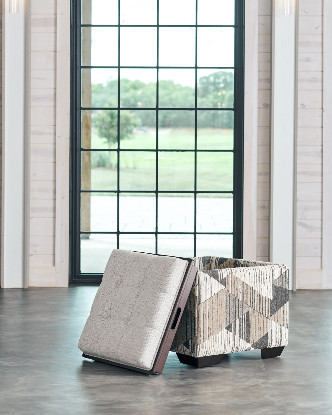 La-Z-Boy Leo Storage Ottoman — Carroll's Furniture