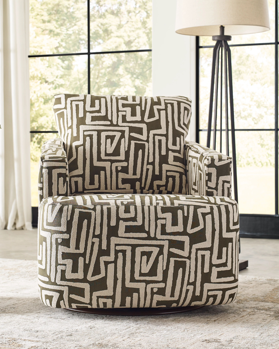 Maeve Swivel Gliding Chair — Carroll's Furniture