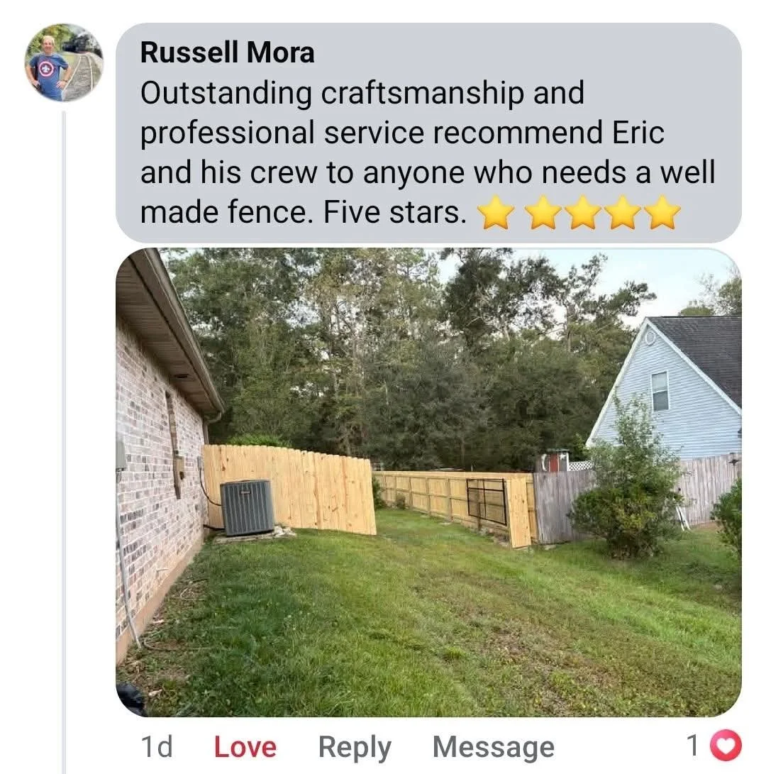 north bound fences covington louisiana, fence repair covington Louisiana, fence installers covington, fences mandeville. fences madisonville, fences hammond, fences franklinton, eric bankston, best fence install covington louisiana, www.nbfences.com,