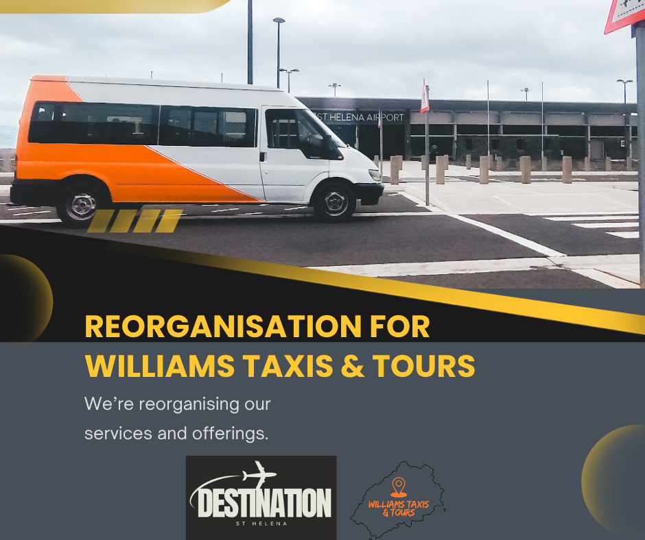Reorganisation For Williams Taxis &amp; Tours