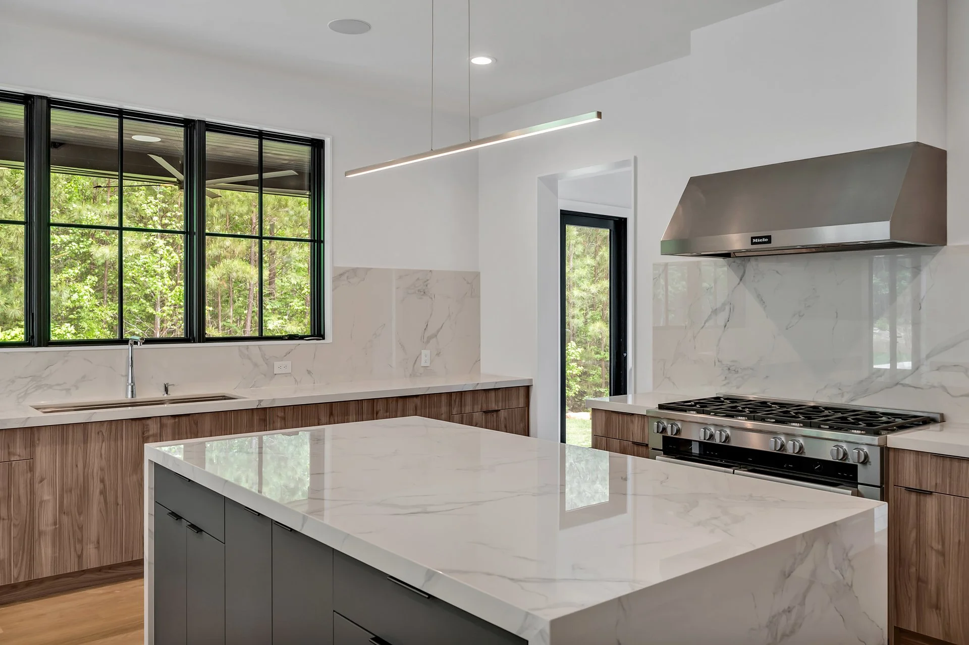 Interior image of Graystone Manor kitchen area