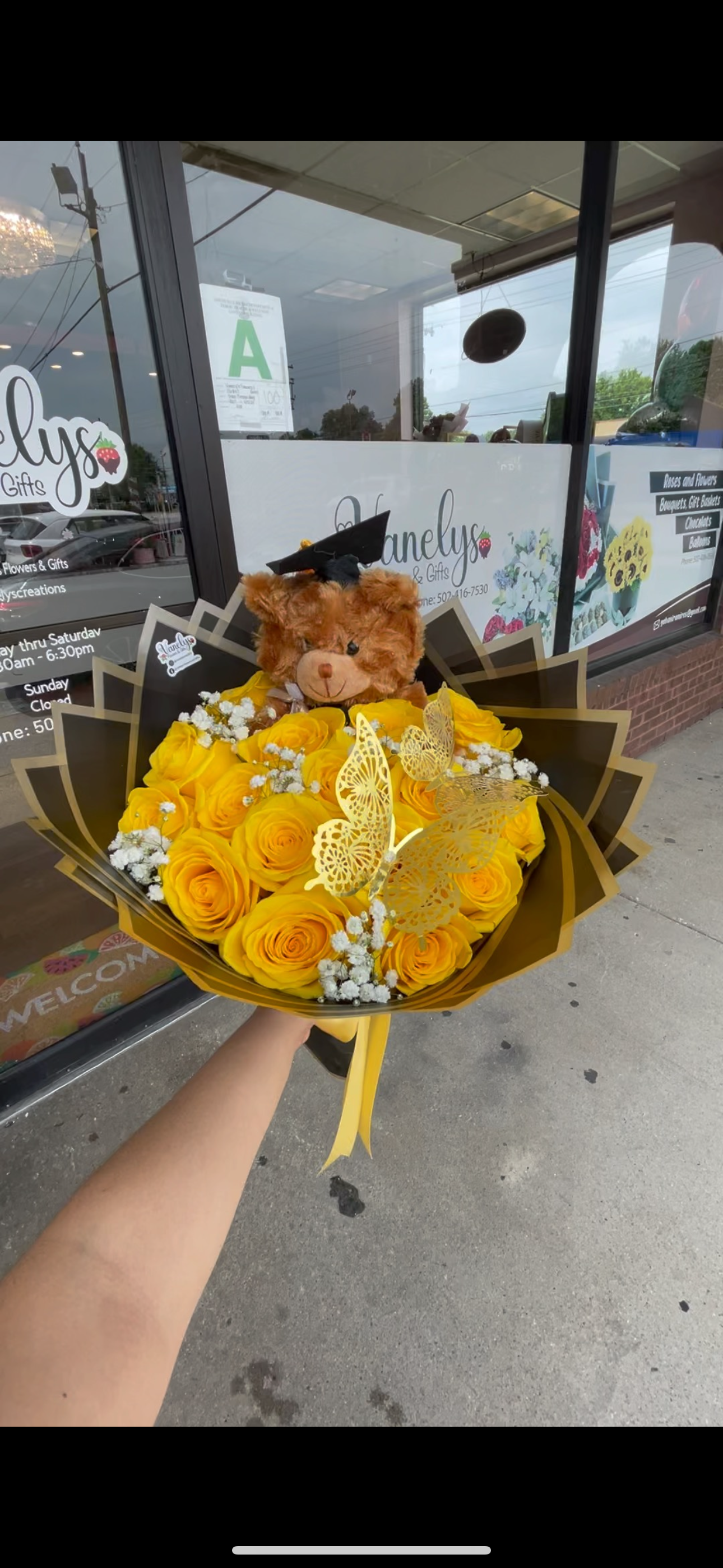 Congratulations bouquet