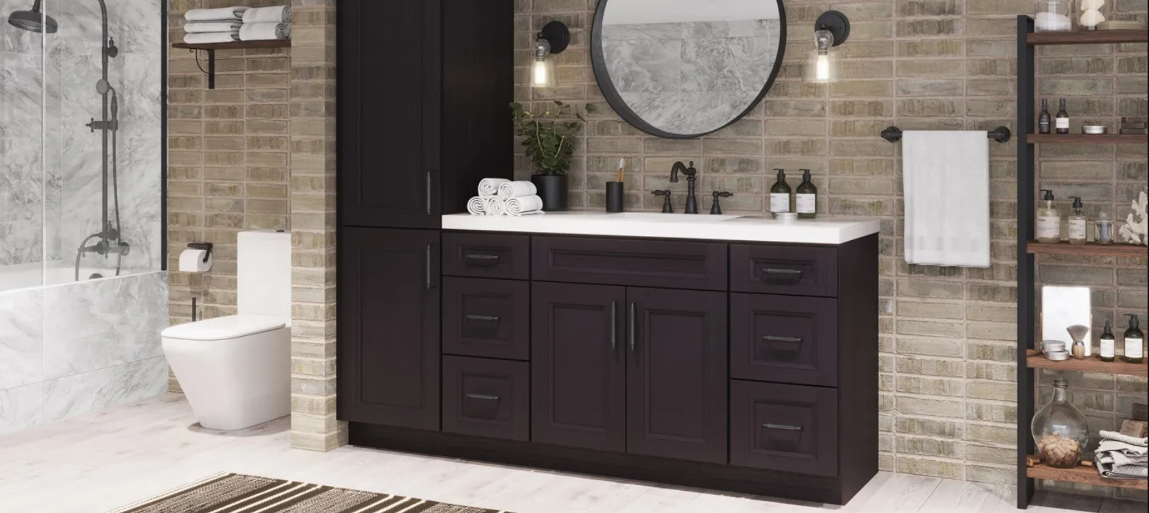 Maui Bathroom in Espresso