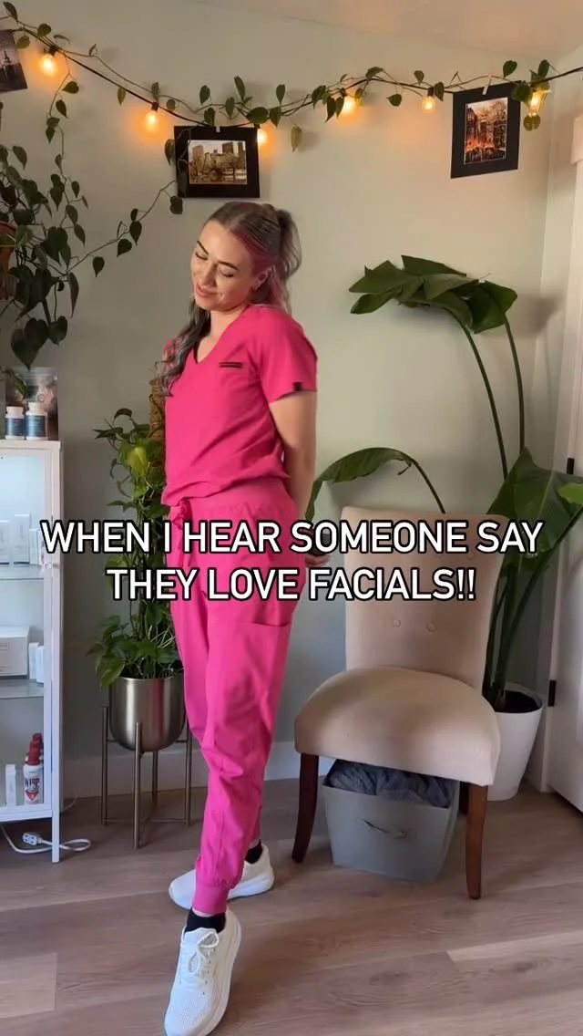 When I overhear someone talking about skincare, facials, or SPF?
My ears perk up like a cat hearing a treat bag.
Because SAME, babe. I’m obsessed. I love skincare, I love facials, I love educating, pampering, and helping you glow from the insid