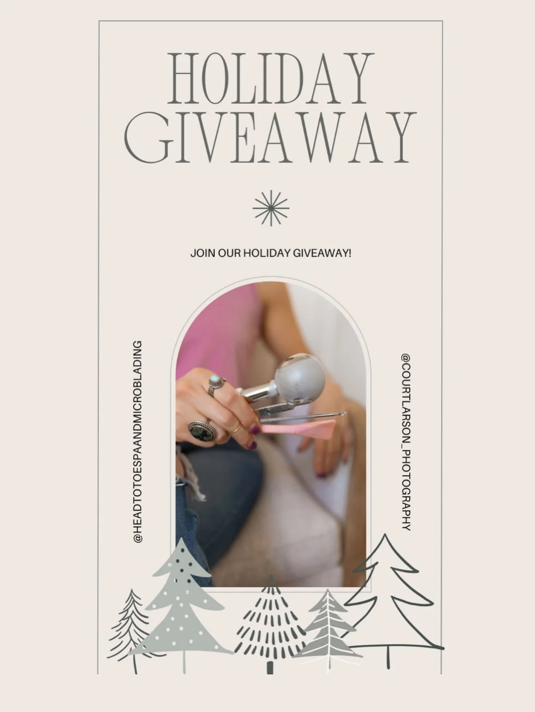 ✨ HOLIDAY GIVEAWAY ALERT! ✨

We&rsquo;re teaming up with @courtlarson_photography to give one lucky winner the ultimate glow-up &mdash; inside and out! 💫

🎁 What you&rsquo;ll win:
📸 A FREE mini photoshoot by @courtlarson_photography 
🦷 PLUS your 