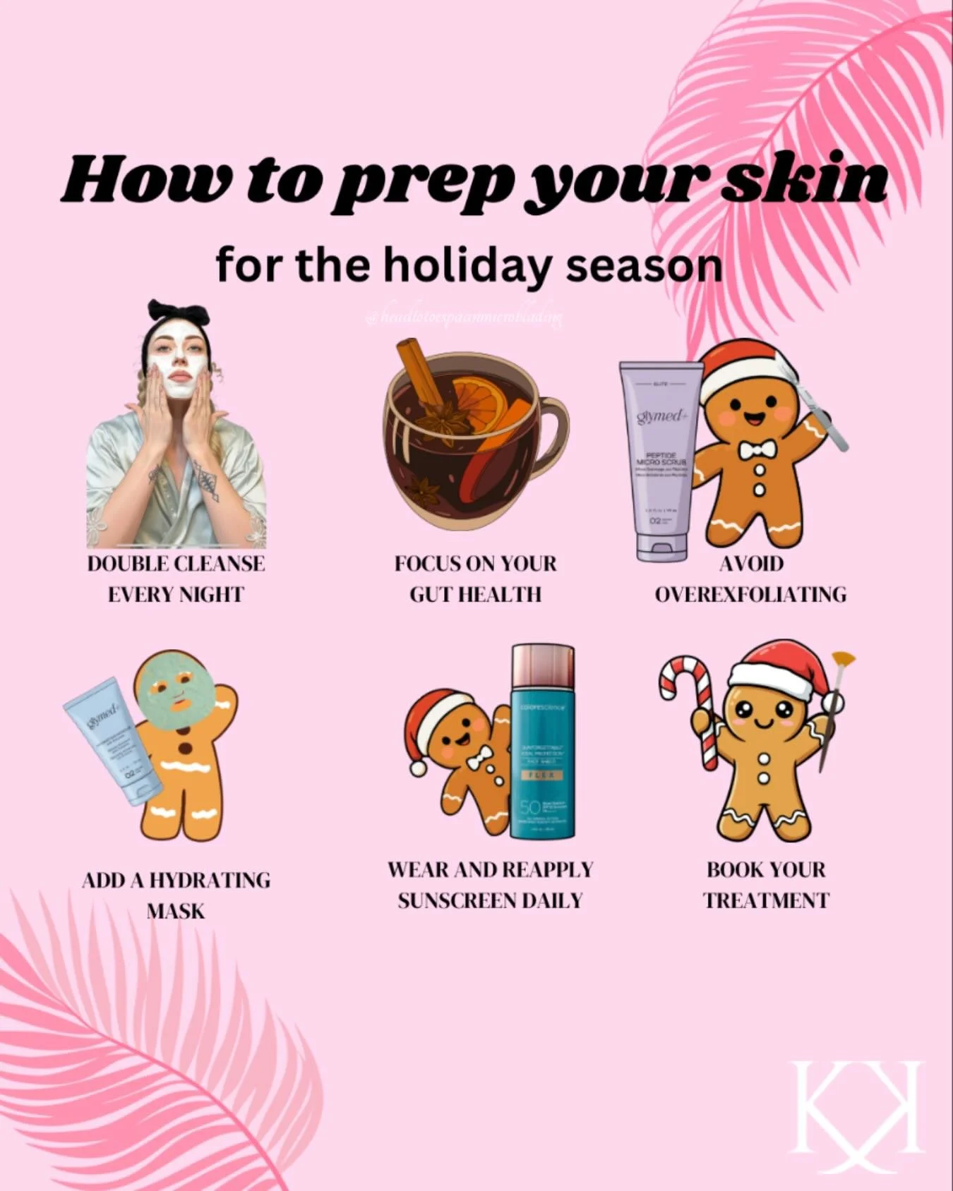 Holiday stress, sugar cookies, and cold weather... oh my! 🎄 While this season is joyful, it can also be notoriously tough on your skin barrier.

To ensure you show up to every gathering looking radiant, we need to focus on hydration and protection. 