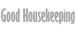 Text reading 'Good Housekeeping' in white font on a black background.