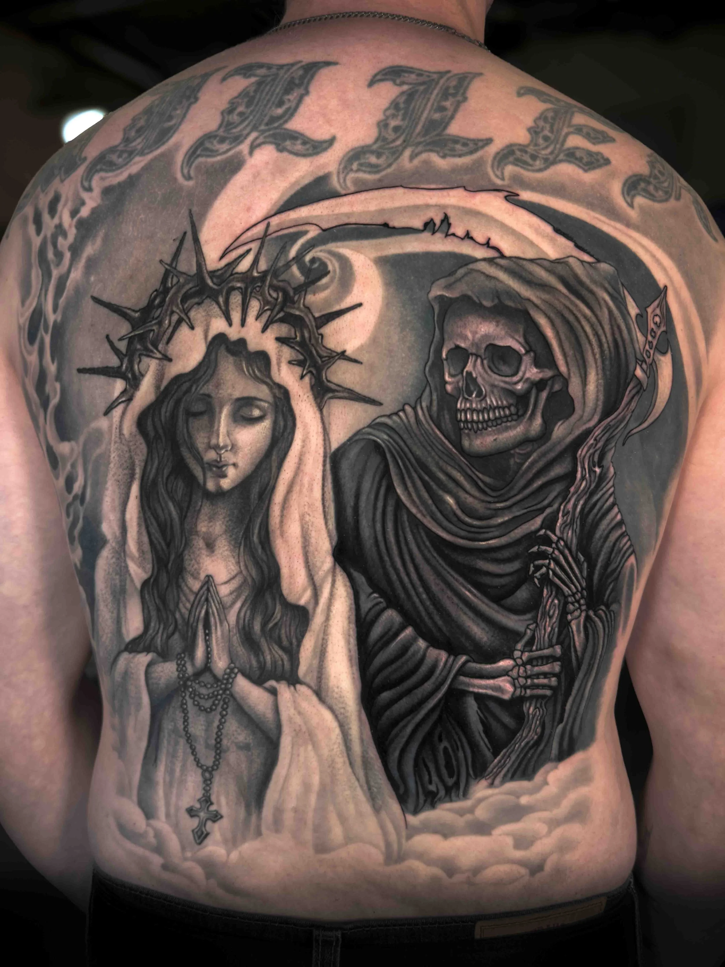 Finished tattoo
