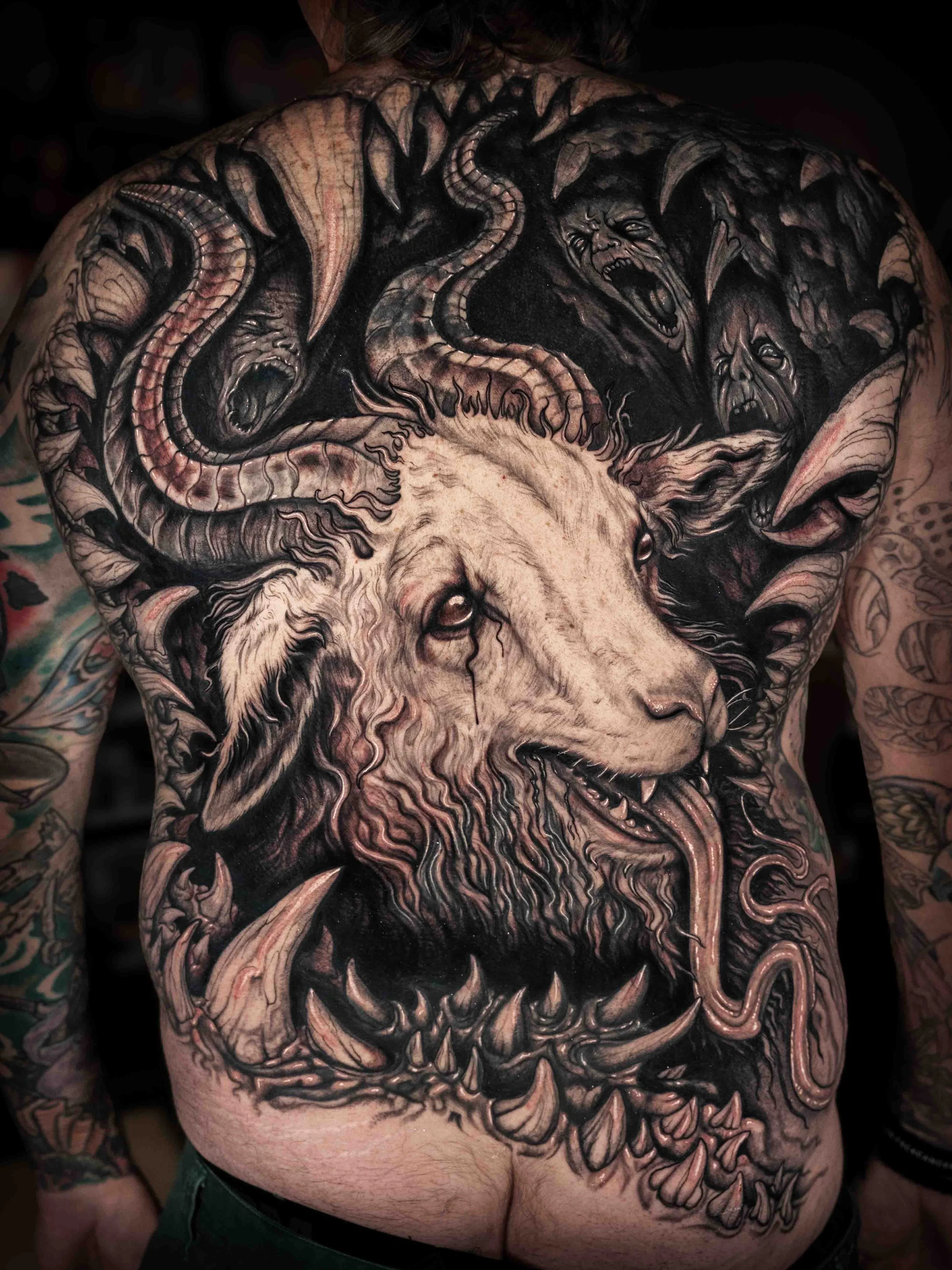 Finished tattoo