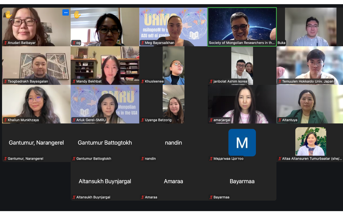 27th Monthly Zoom Meeting