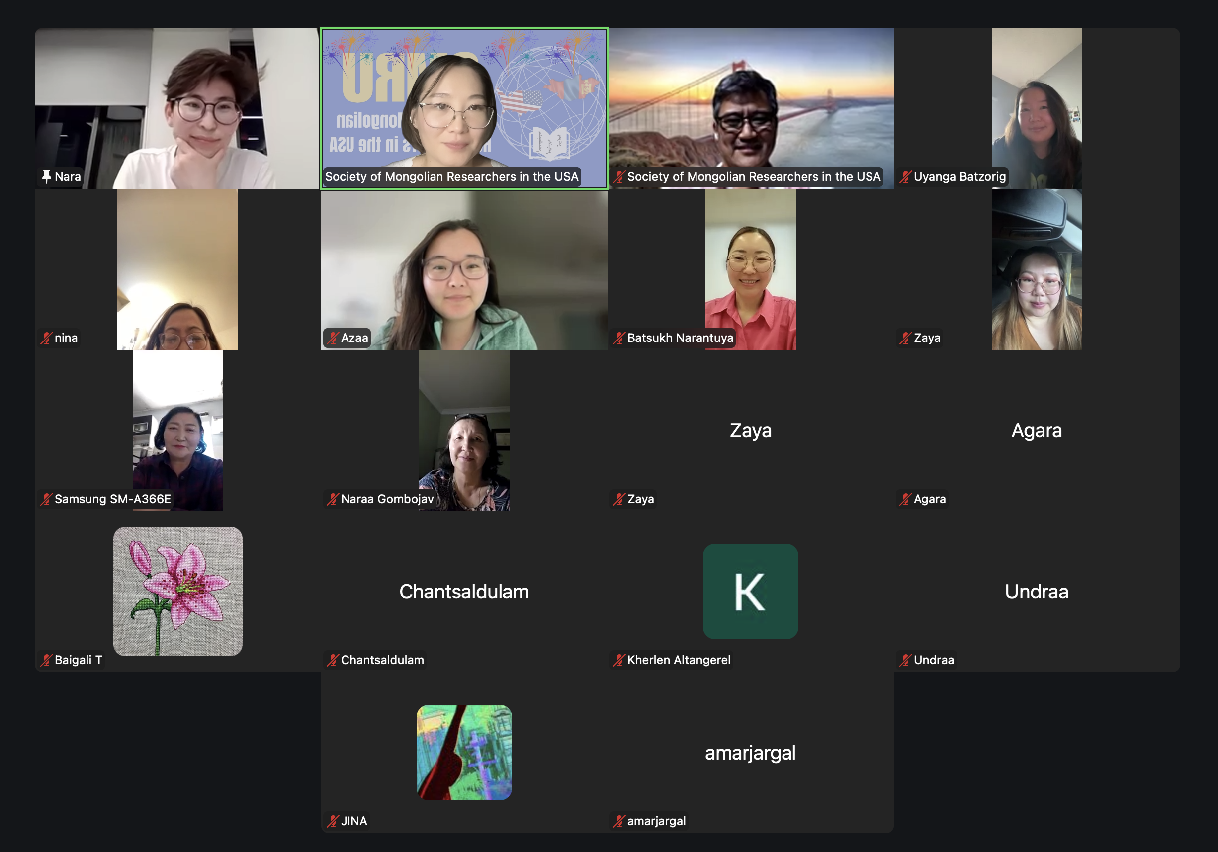 29th Monthly Zoom Meeting