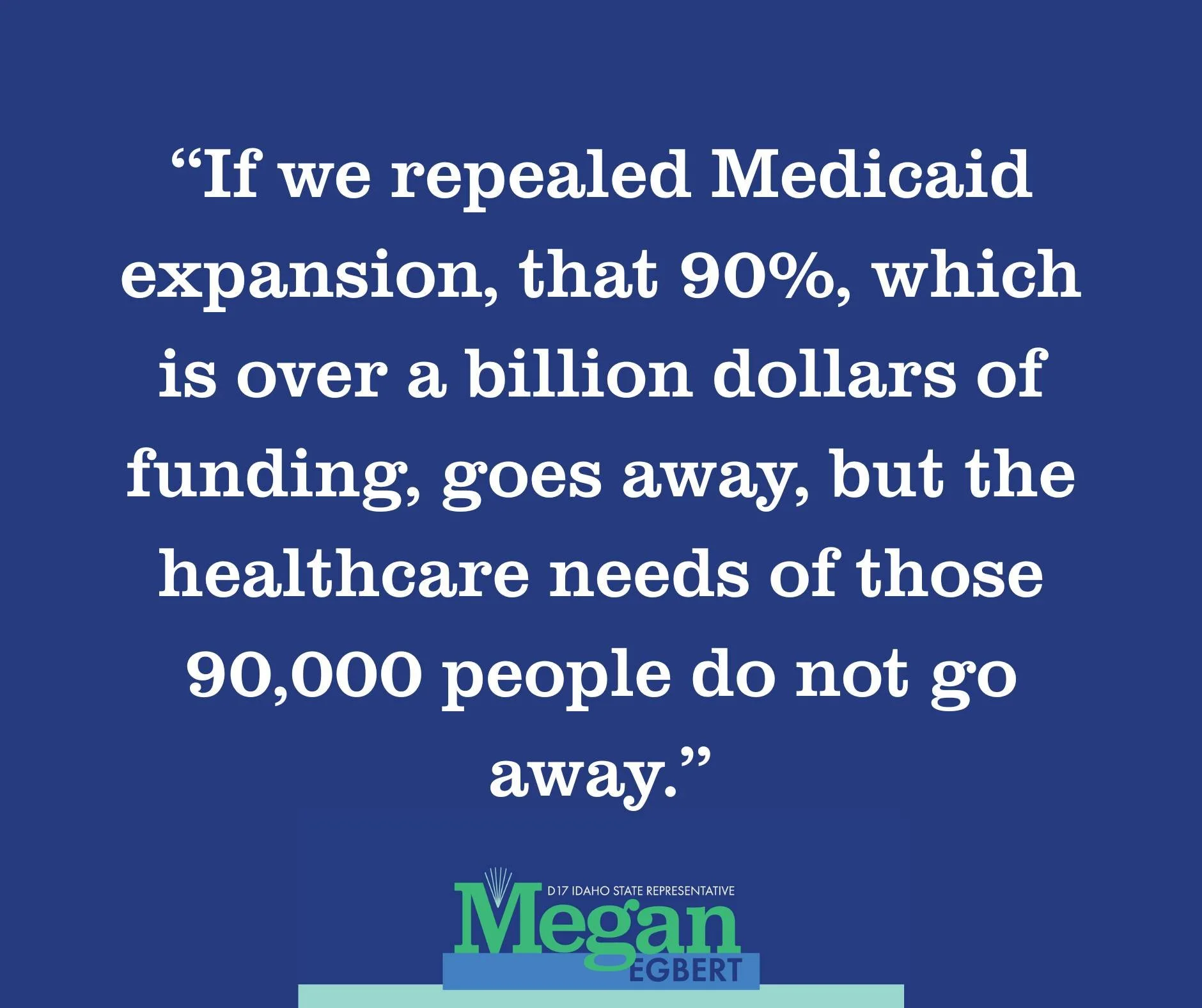 Last night, I spoke with Idaho News 6 about the continued attacks on Medicaid Expansion. As the upcoming legislative session begins, it&rsquo;s critical that we keep advocating for Medicaid funding and push back hard against any repeal efforts. 

Lin