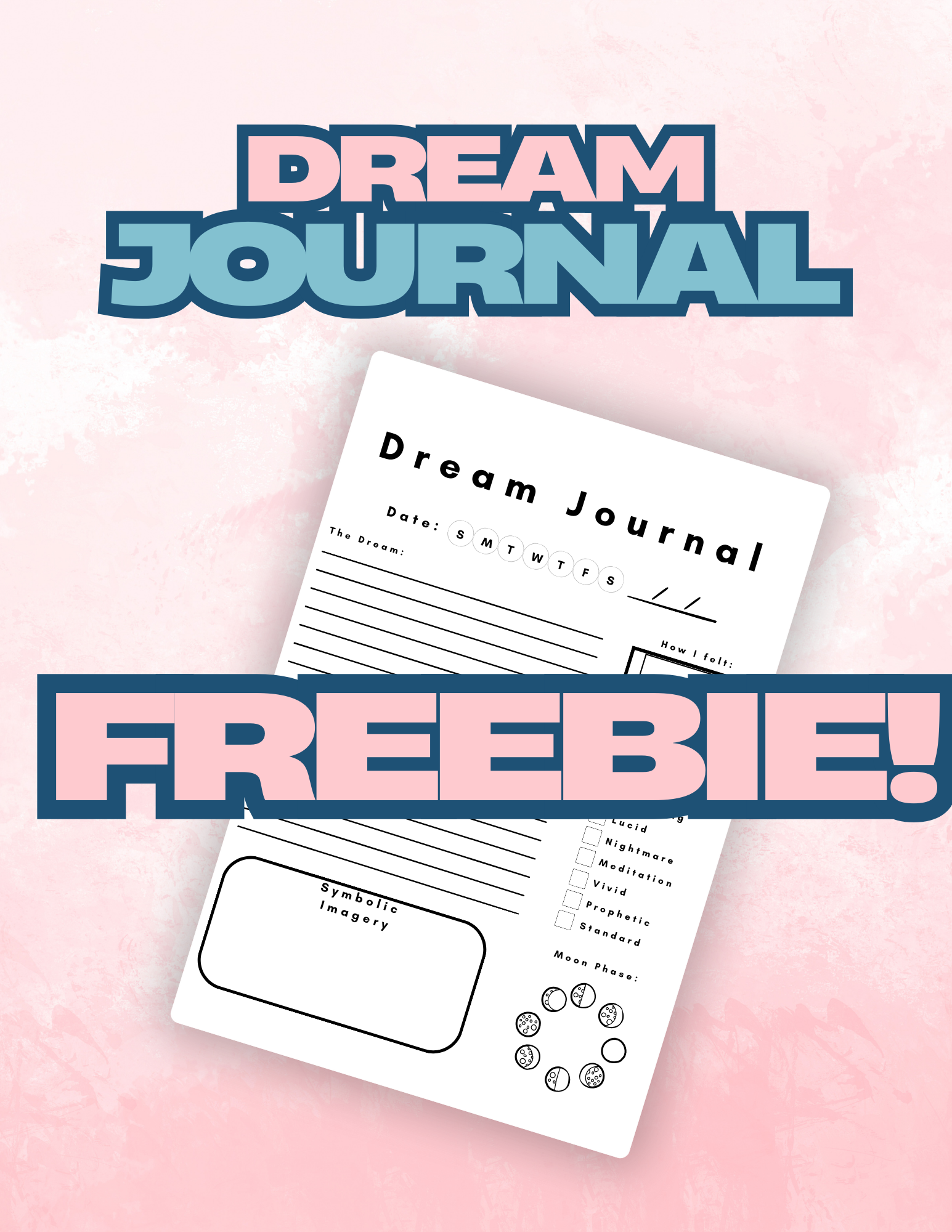 Dream Journal FREEBIE