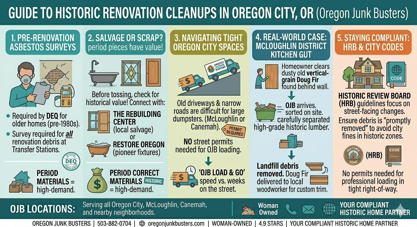 Clearing the Clutter: Historic Home Renovations in Oregon City