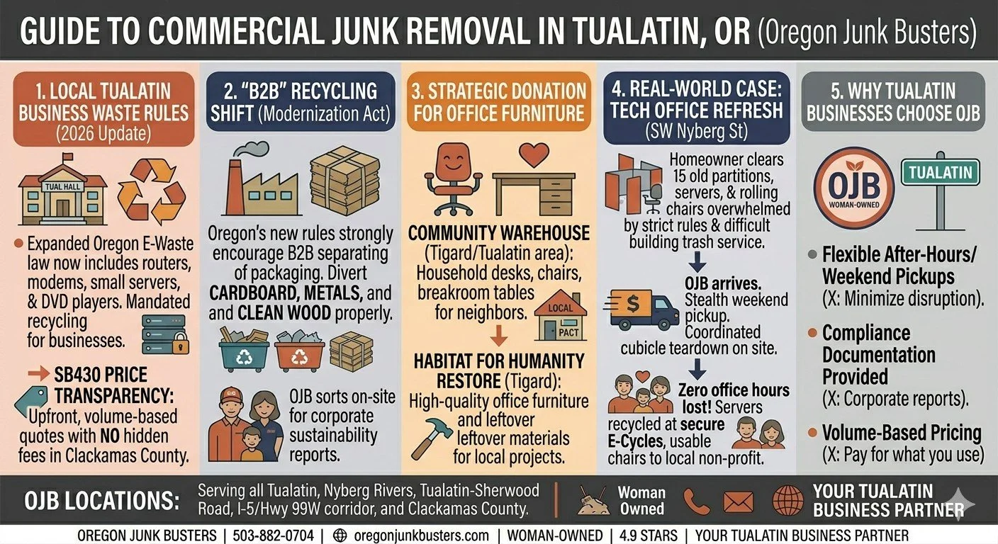 Commercial Junk Removal &amp; Office Cleanouts in Tualatin, OR