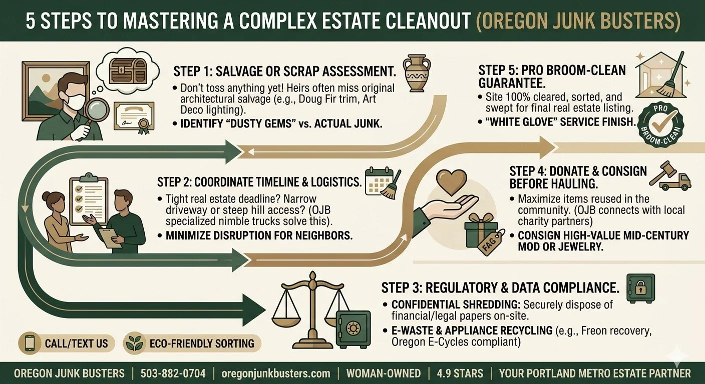 Vineyard &amp; Farm Cleanup: Specialist Hauling in Sherwood.