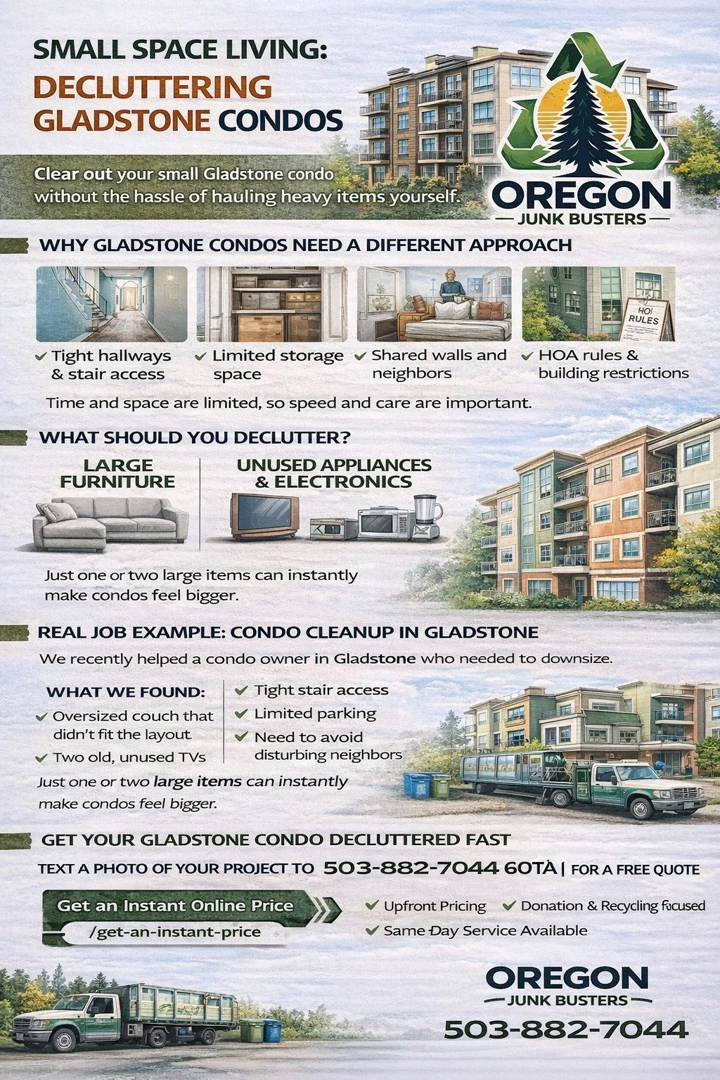 Small Space Living: Decluttering Gladstone Condos