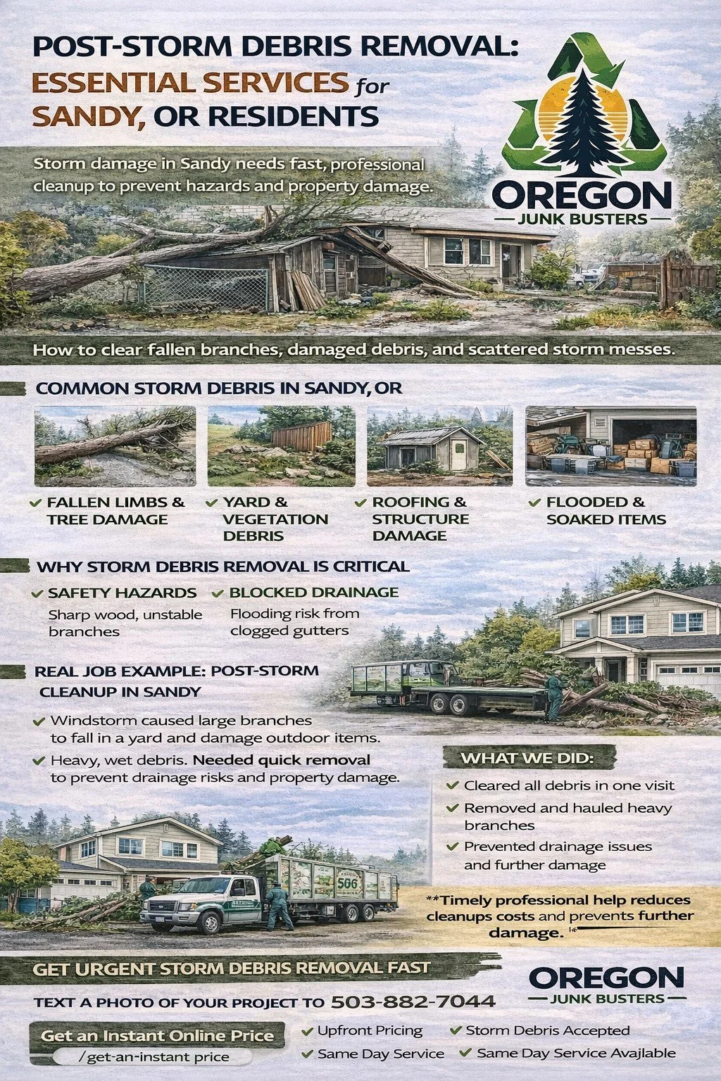 Post-Storm Debris Removal: Essential Services for Sandy Residents