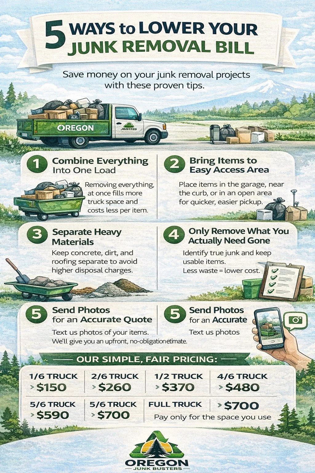 5 Ways to Lower Your Junk Removal Bill