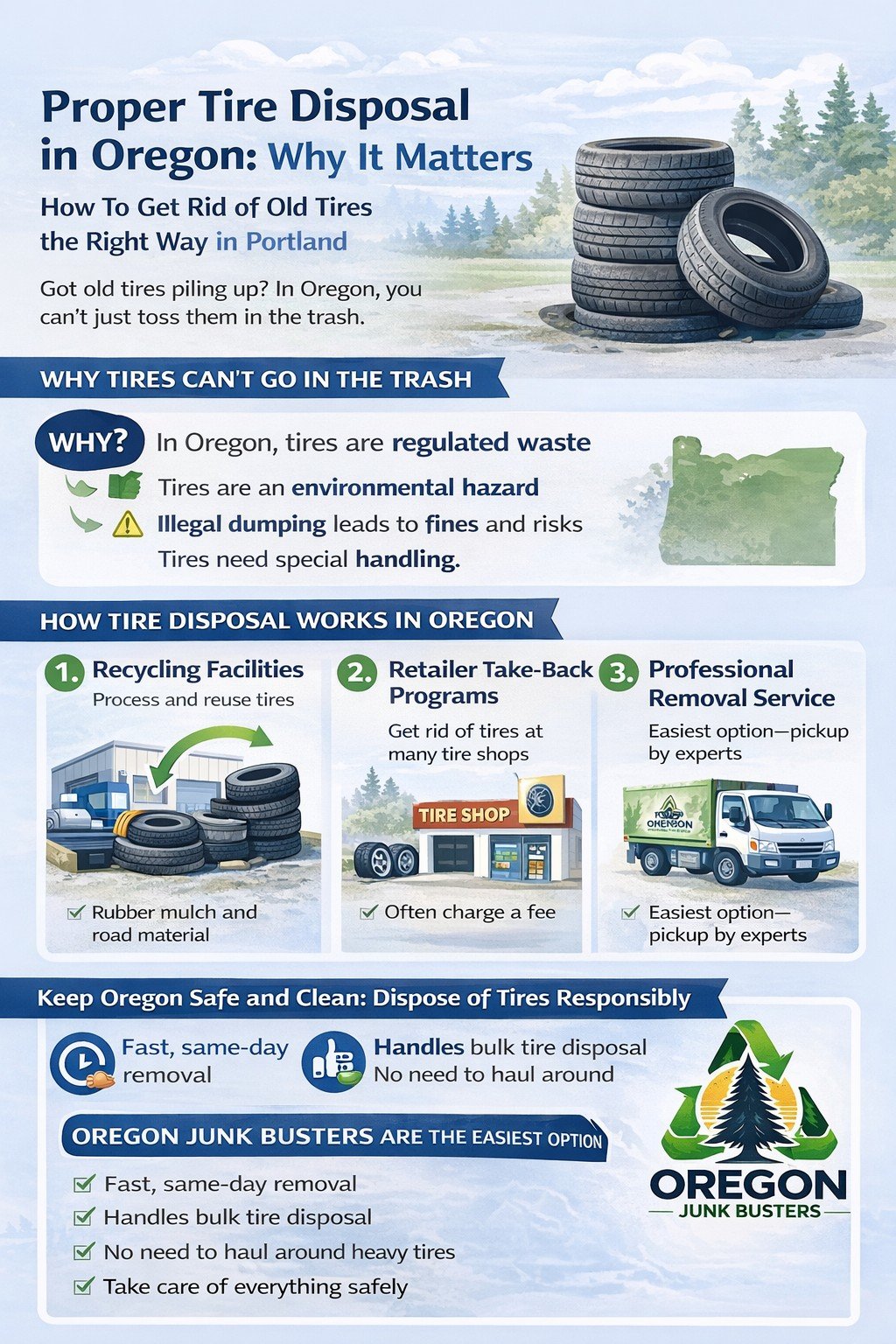 Tires: Proper Tire Disposal in Oregon: Why It Matters.